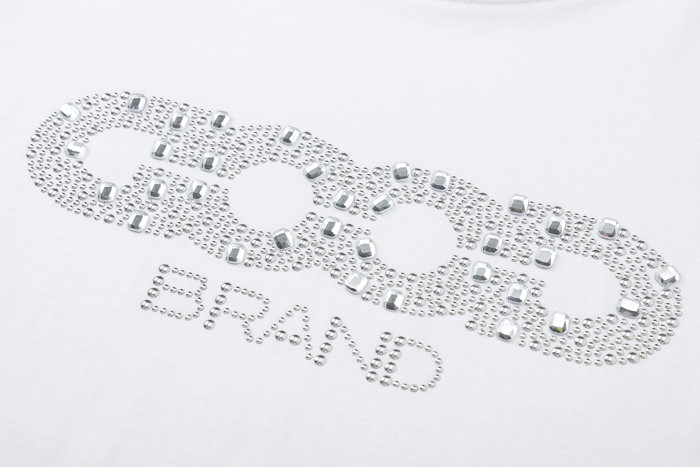 GOODBRAND 25FW字母镂空钻石图案长袖 黑色 白色