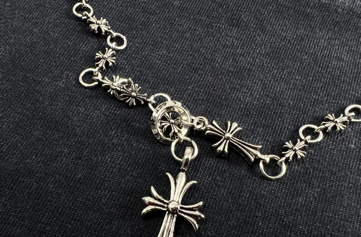 Chrome Hearts 克罗心 26ss 水洗烫钻做旧圆领短袖-Chinese UA Cheap High Quatity Brand Clothes Bags handbags Sneakers wholesale wholesaler seller from China Factory suppliers Fashion Clothing Shoes best Quality Beautiful Price Chrome Hearts 克罗心 26ss 水洗烫钻做旧圆领短袖