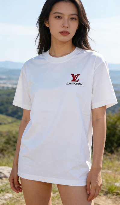 LouisVuitton 路易威登 26ss 三标刺绣圆领短袖-Chinese UA Cheap High Quatity Brand Clothes Bags handbags Sneakers wholesale wholesaler seller from China Factory suppliers Fashion Clothing Shoes best Quality Beautiful Price LouisVuitton 路易威登 26ss 三标刺绣圆领短袖