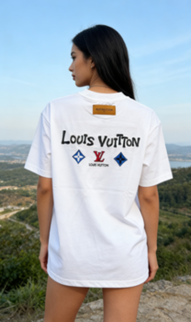 LouisVuitton 路易威登 26ss 三标刺绣圆领短袖-Chinese UA Cheap High Quatity Brand Clothes Bags handbags Sneakers wholesale wholesaler seller from China Factory suppliers Fashion Clothing Shoes best Quality Beautiful Price LouisVuitton 路易威登 26ss 三标刺绣圆领短袖