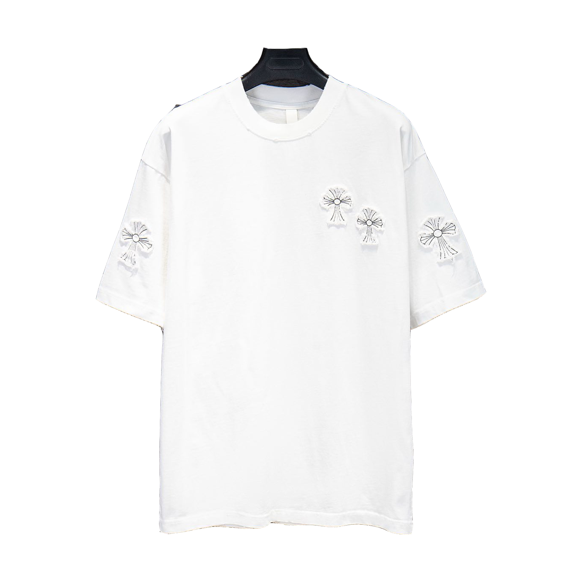 Chrome Hearts/克罗心 26SS 贴布多标圆领短袖 Chrome Hearts/克罗心 26SS 贴布多标圆领短袖