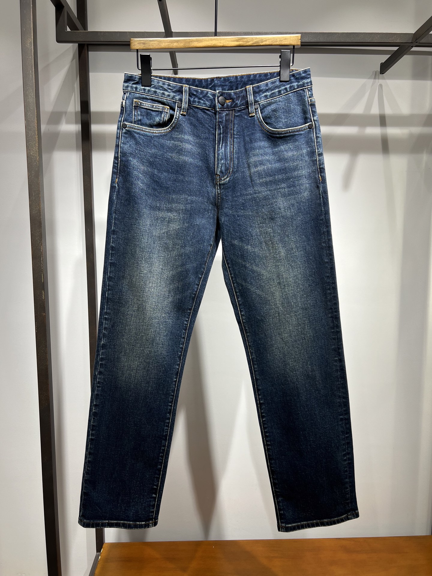 🆕新款，弹力舒适透气面料，简约百搭休闲直筒牛仔裤，码数29 30 31 32 33 34 36