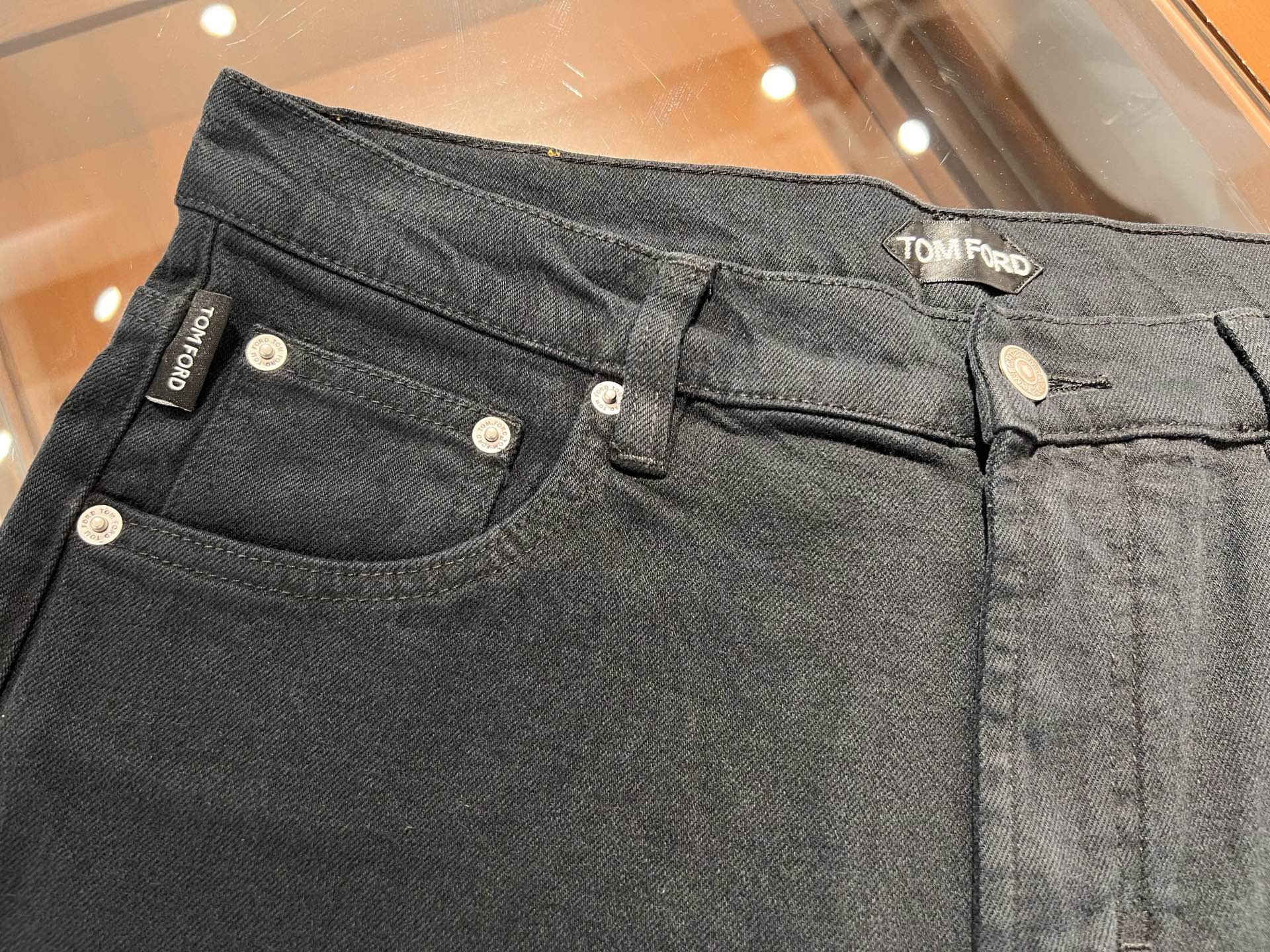 🆕新款！黑色百搭简约常规版面料透气舒适弹力休闲裤，码数 30 31 32 33 34 36 38