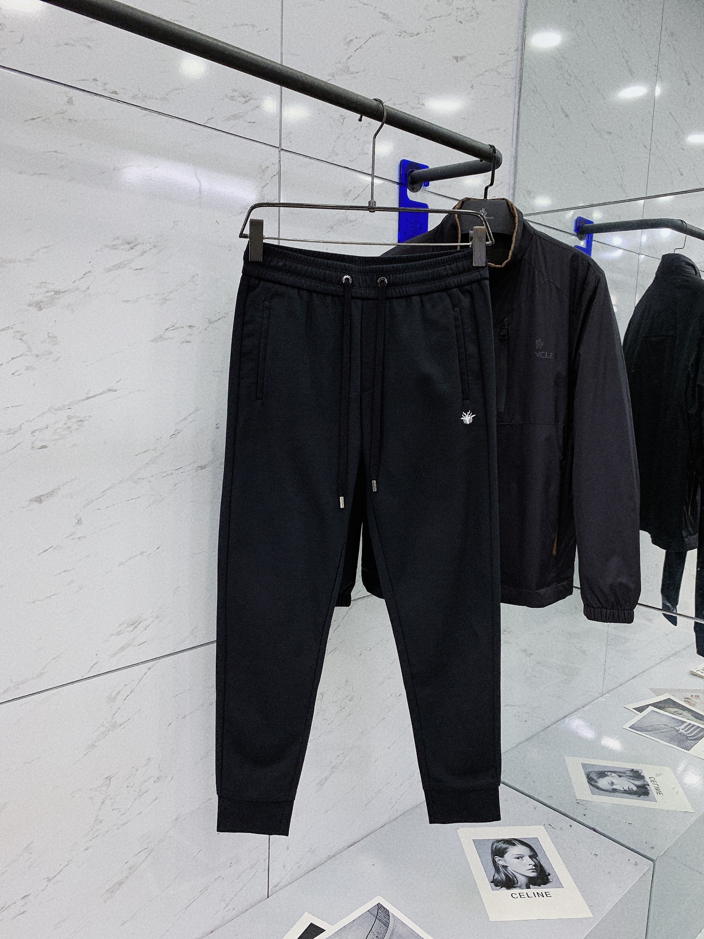 Dior Buy Clothing Pants & Trousers Embroidery Fall/Winter Collection Fashion Casual