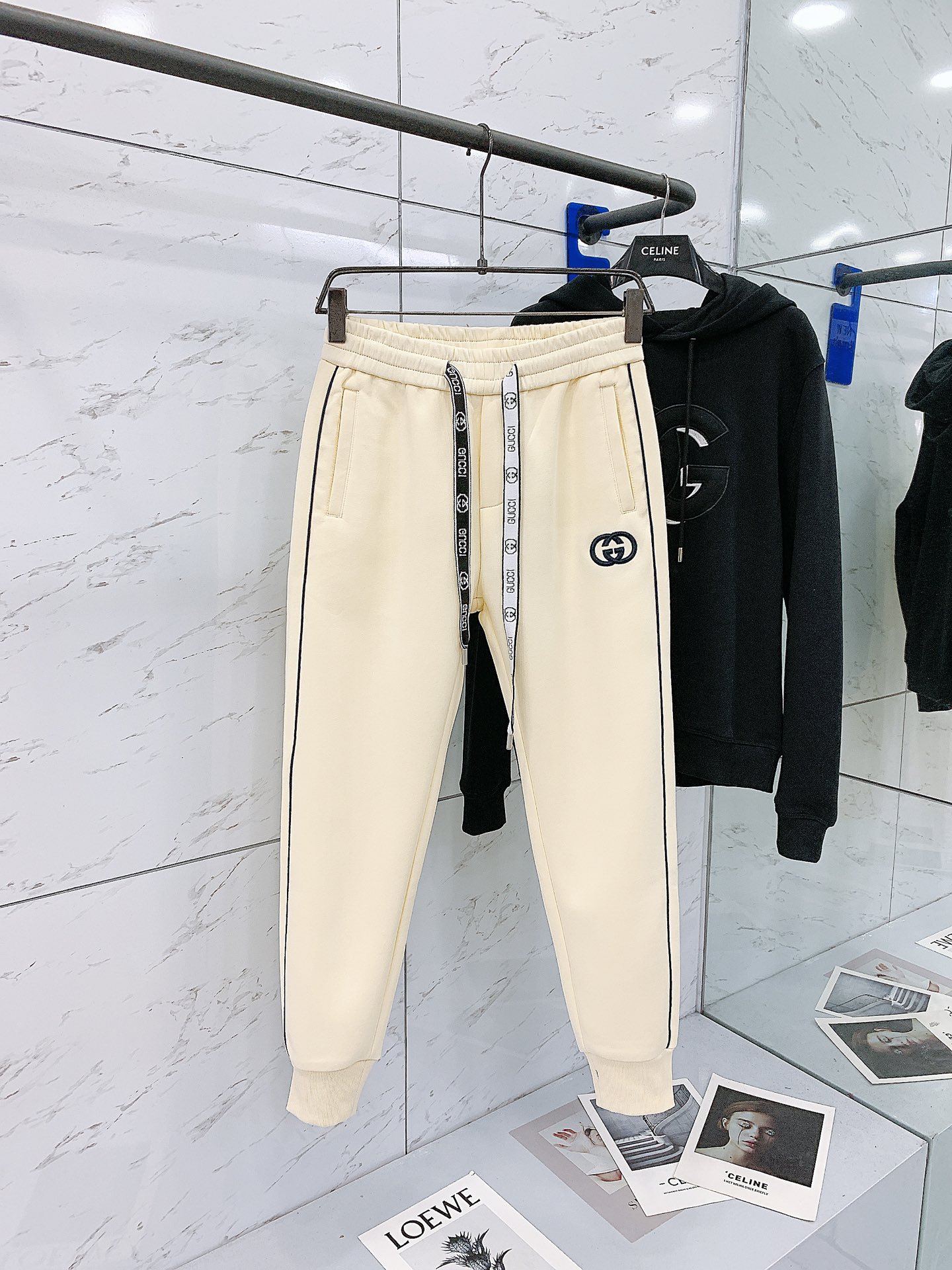 Koop goedkope replica
 Gucci Kleding Broek Lentecollectie Casual