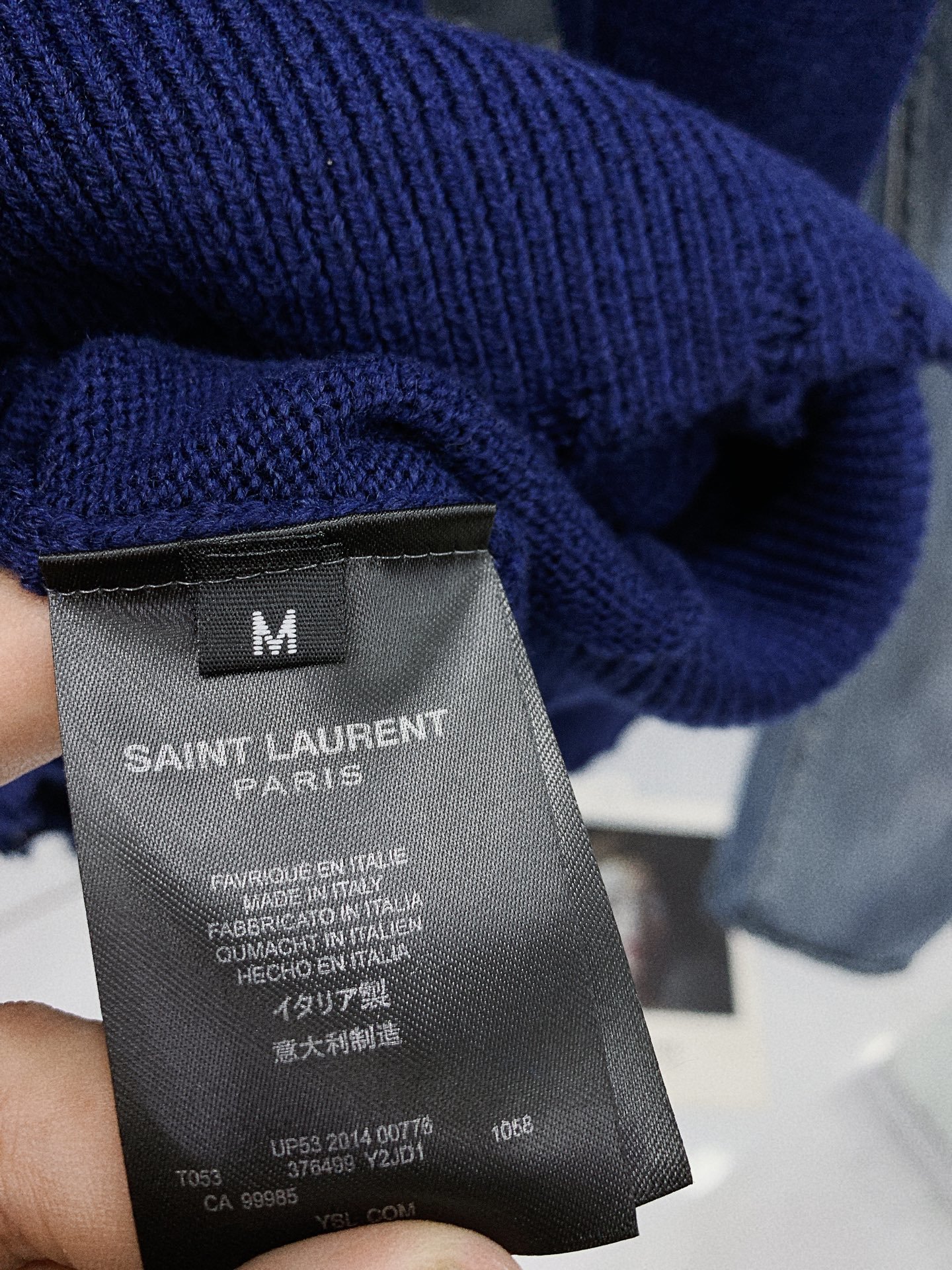 SaintLaurent圣罗兰2024SS早春新品ꫛꫀꪝGo时尚套头针织衫甄选优质羊毛面料打造舒适透气胸