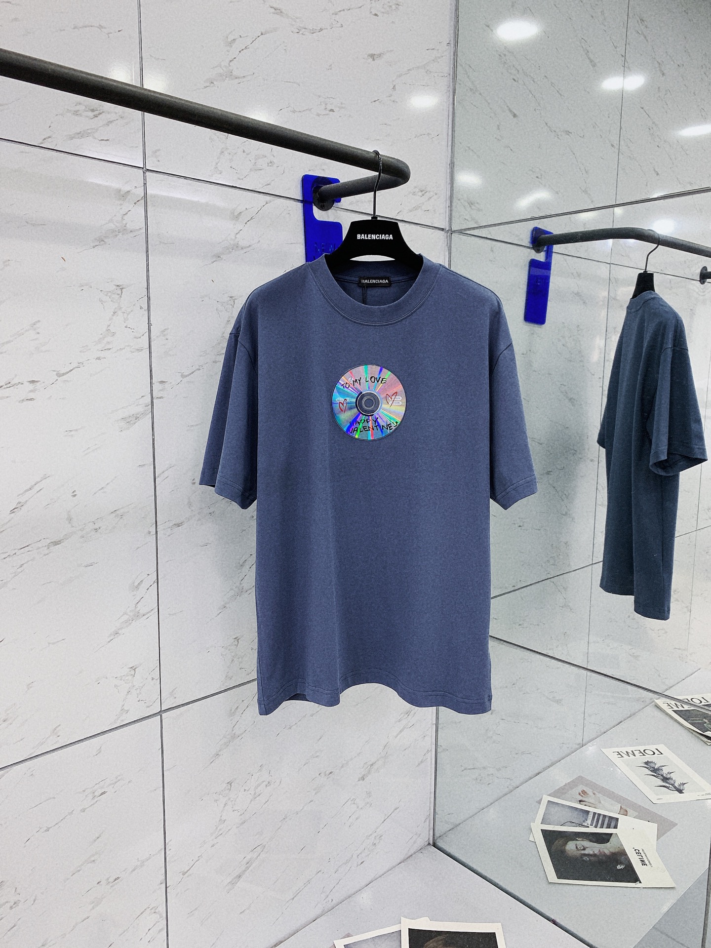 Balenciaga Kleding T-Shirt Unisex Lente/Zomercollectie Fashion Korte mouw