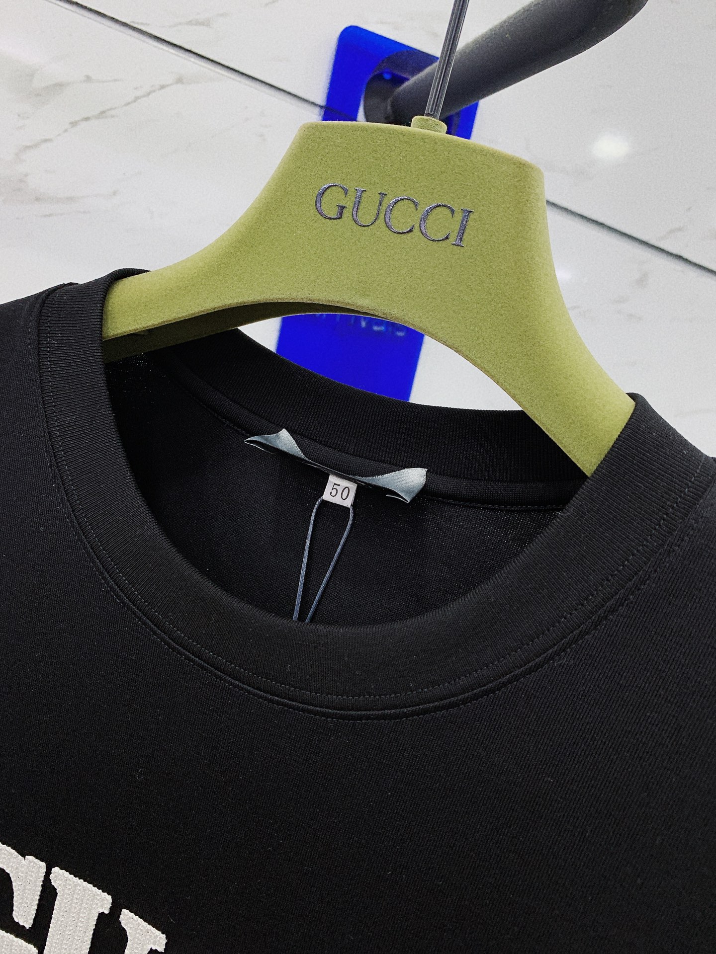 Gucci古驰2024SS春夏新品休闲刺绣短袖重磅级尤物单品官网在售系列奢侈一线大牌的御用面料厂织造手感