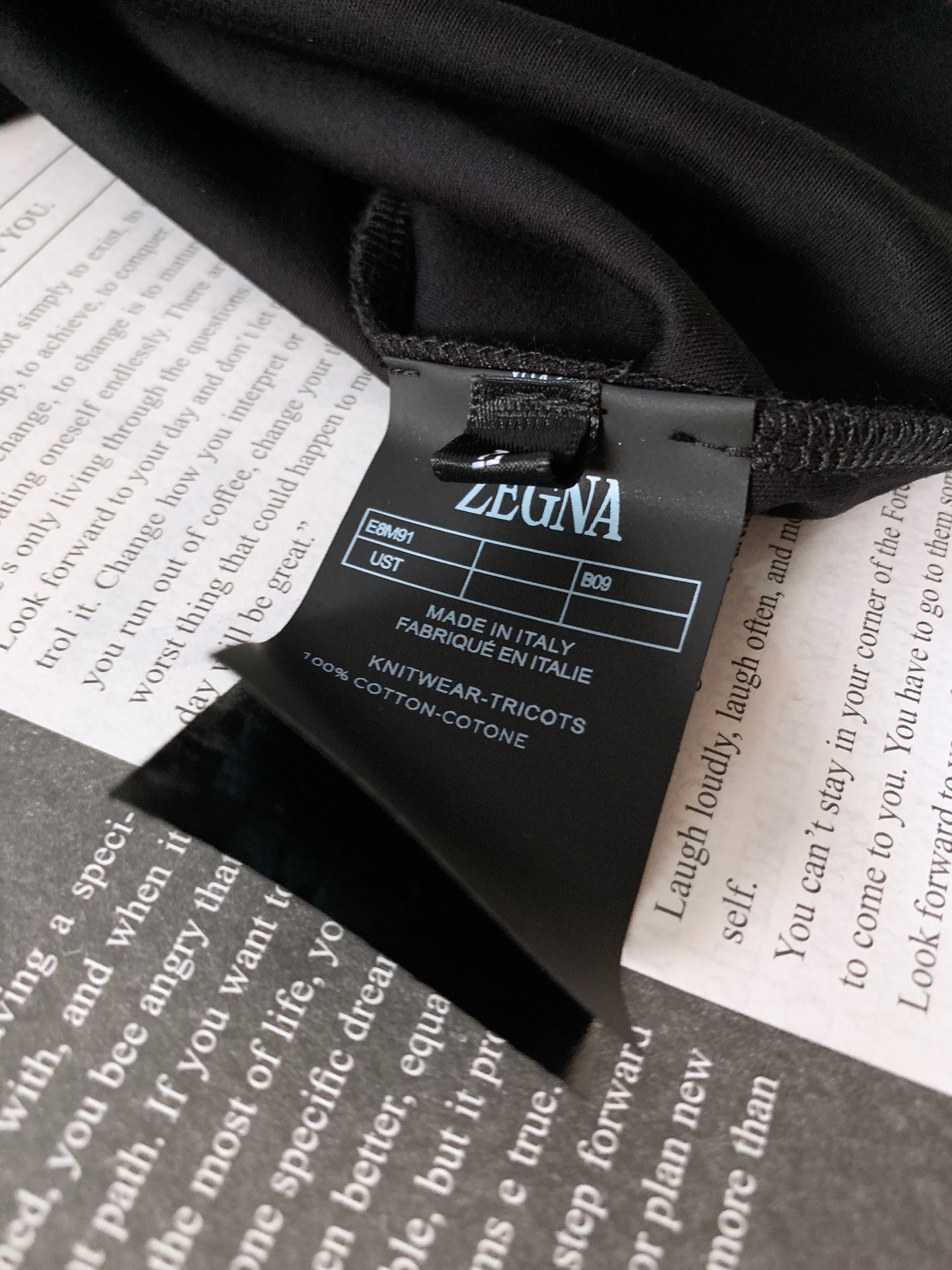 ErmenegildoZegna杰尼亚2024SS春夏新品XNorda联名T恤最新一季ZZ与顶级户外品牌
