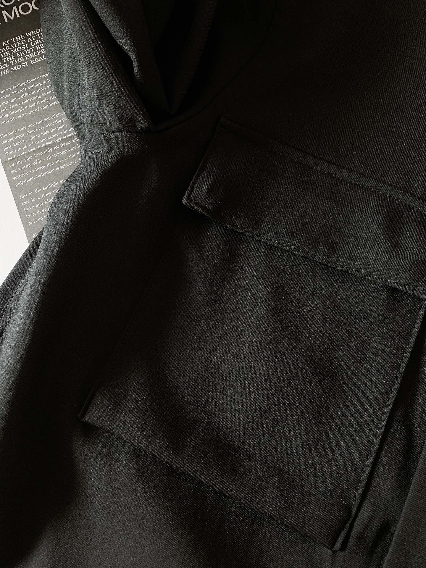 ErmenegildoZegna杰尼亚2024SS春夏新品男款日本第一织物防水速干科技纤维立体口袋猎装夹