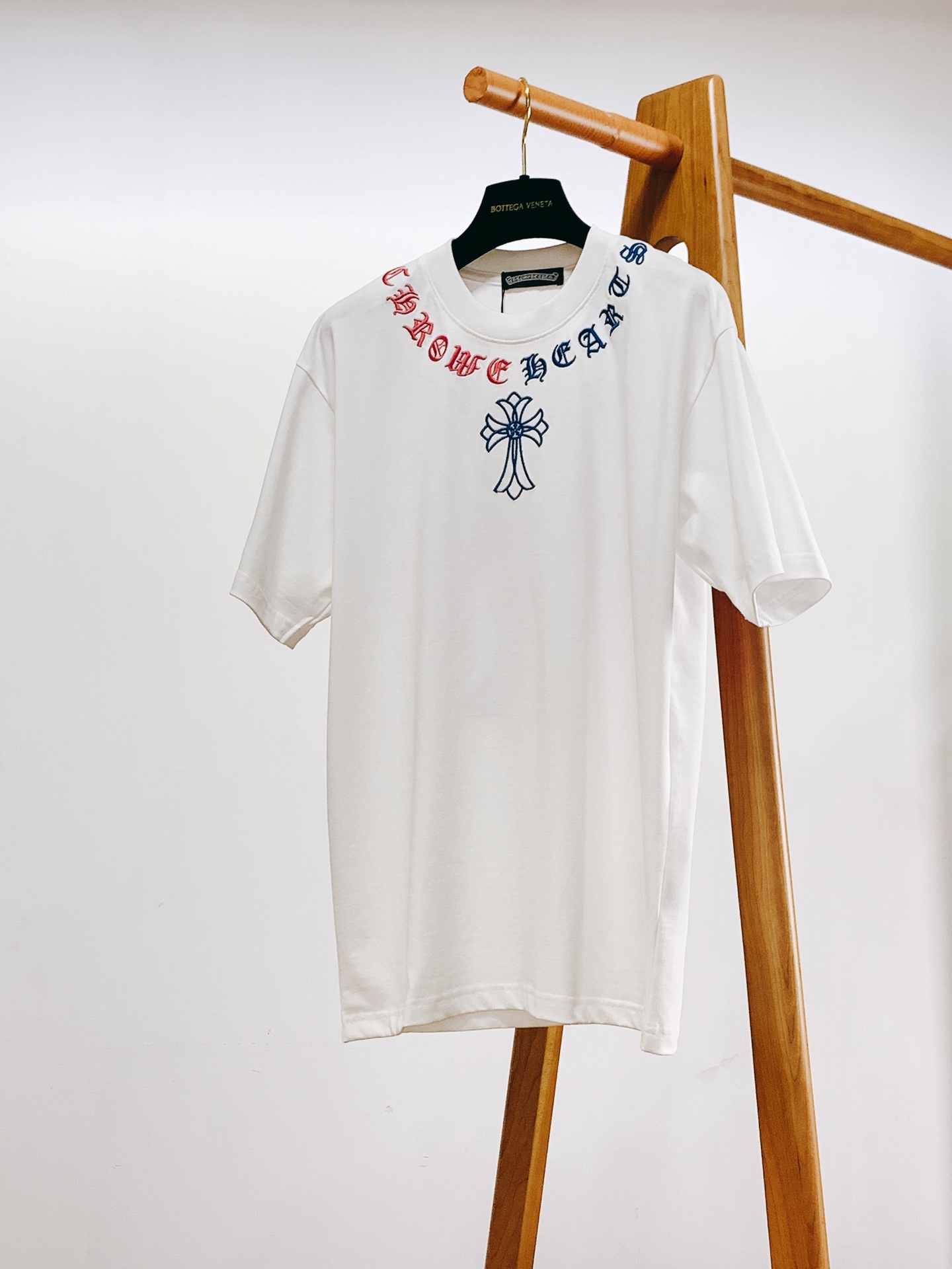 Top quality Fake
 Chrome Hearts Clothing T-Shirt Embroidery Unisex Cotton Spring/Summer Collection Fashion