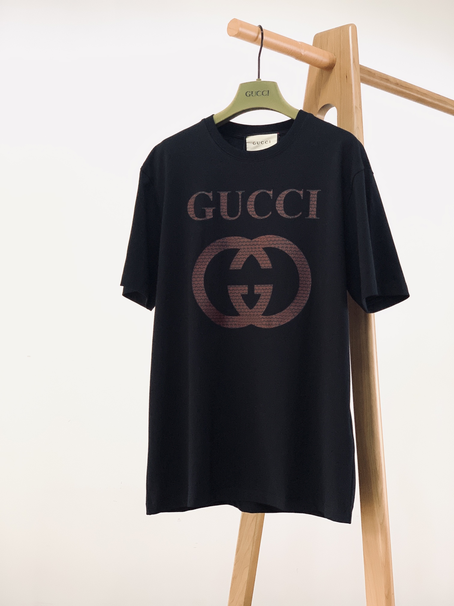 Gucci Clothing T-Shirt Printing Unisex Cotton Knitted Knitting Spring/Summer Collection Vintage Short Sleeve
