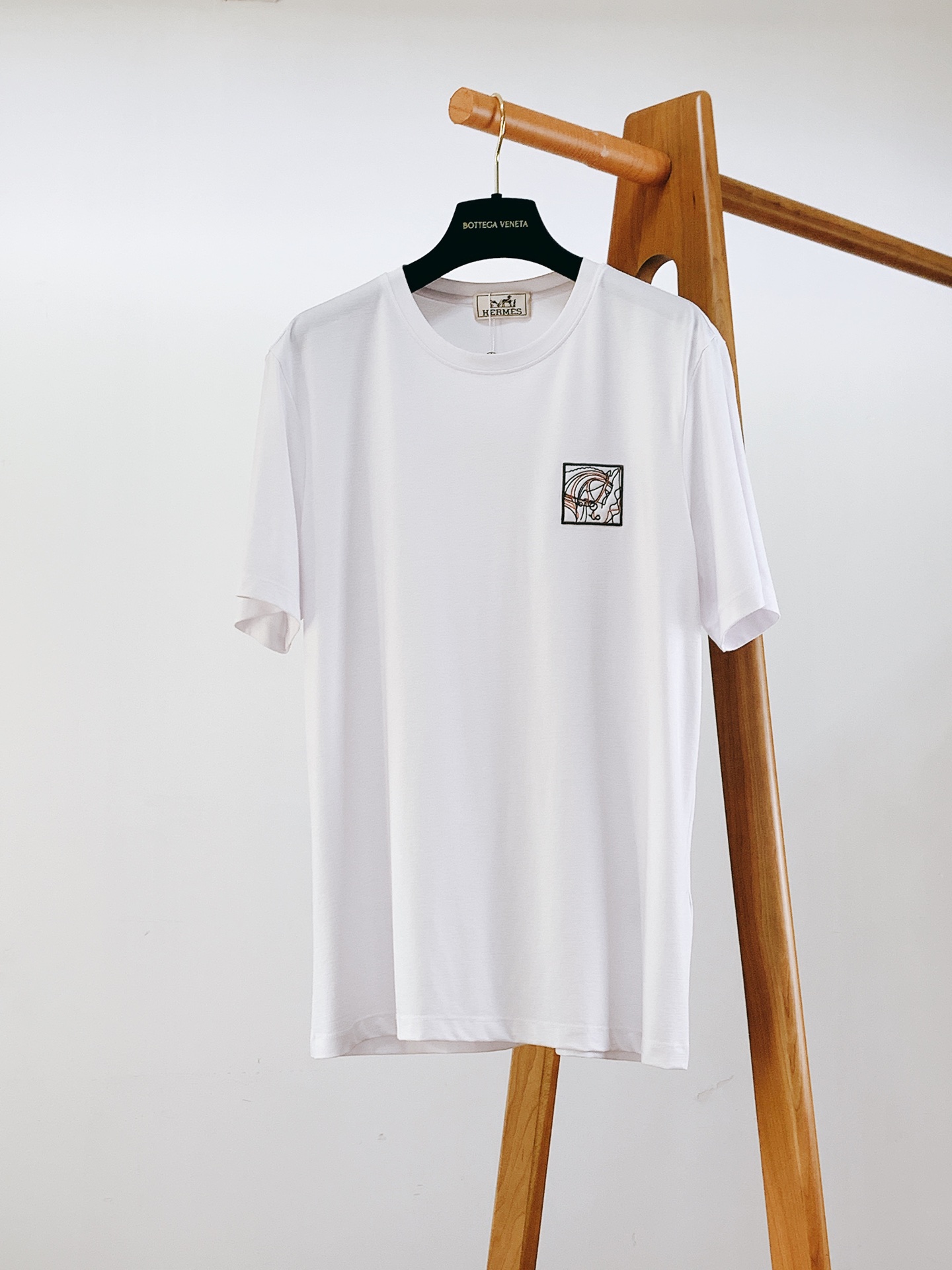 Hermes Clothing T-Shirt White Men Spring/Summer Collection Casual