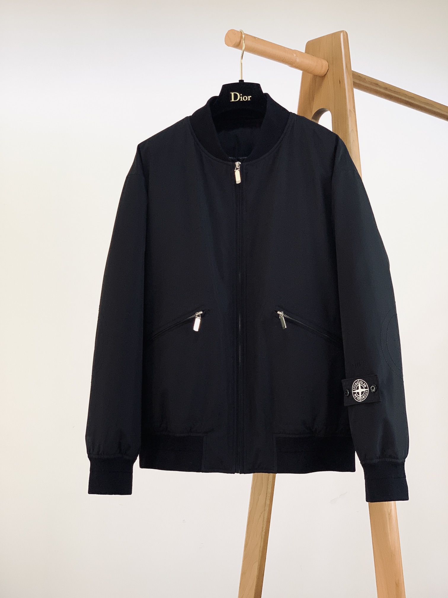 DiorHomme迪奥桀傲️StoneIsland石头岛联名2024FW秋冬新品休闲羽绒服夹克外套商务通