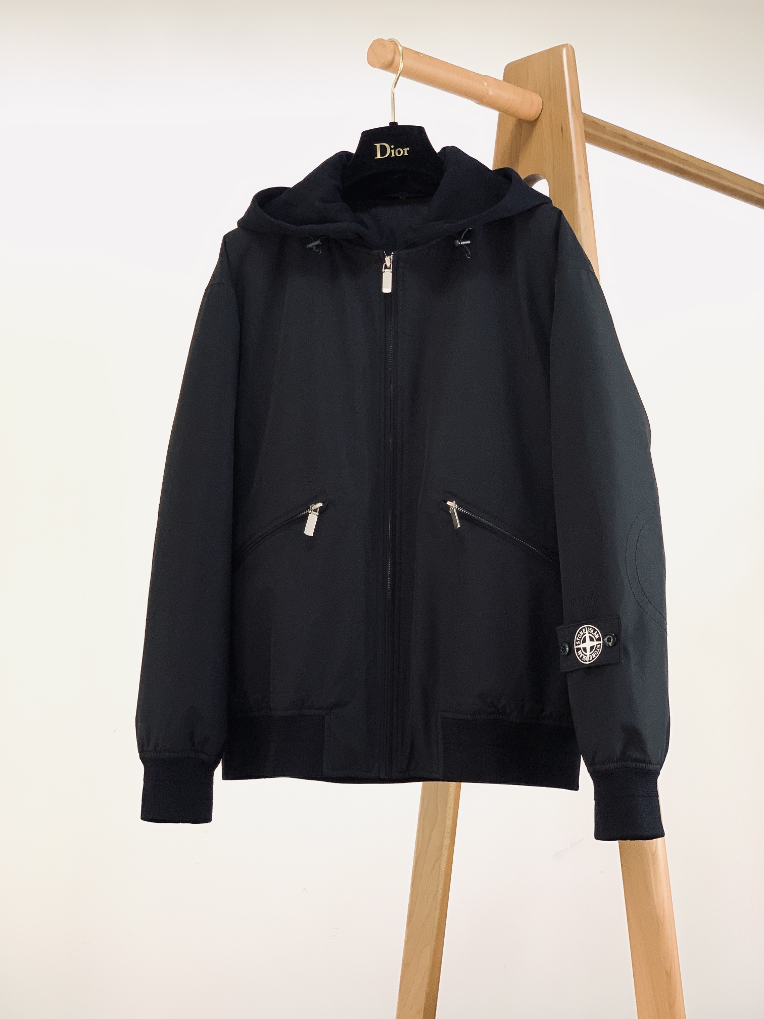 DiorHomme迪奥桀傲️StoneIsland石头岛联名2024FW秋冬新品休闲羽绒服夹克外套商务通