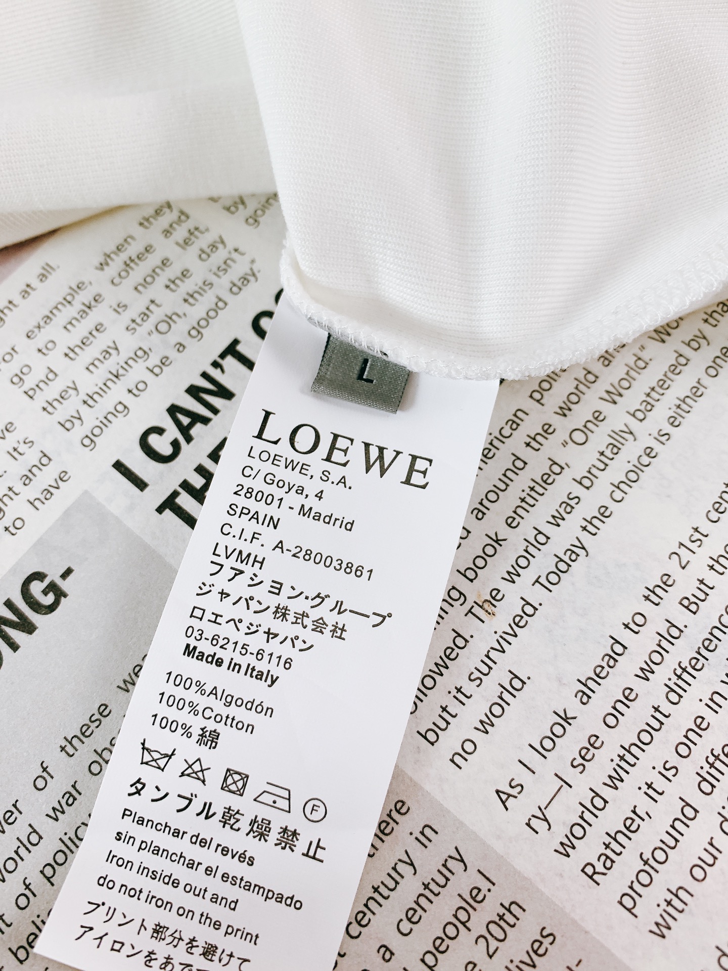 Loewe罗意威2024FW早秋新品圆领打底T恤立体感logo微廓形半袖打底T恤定制雪柔棉打造手感面糯有