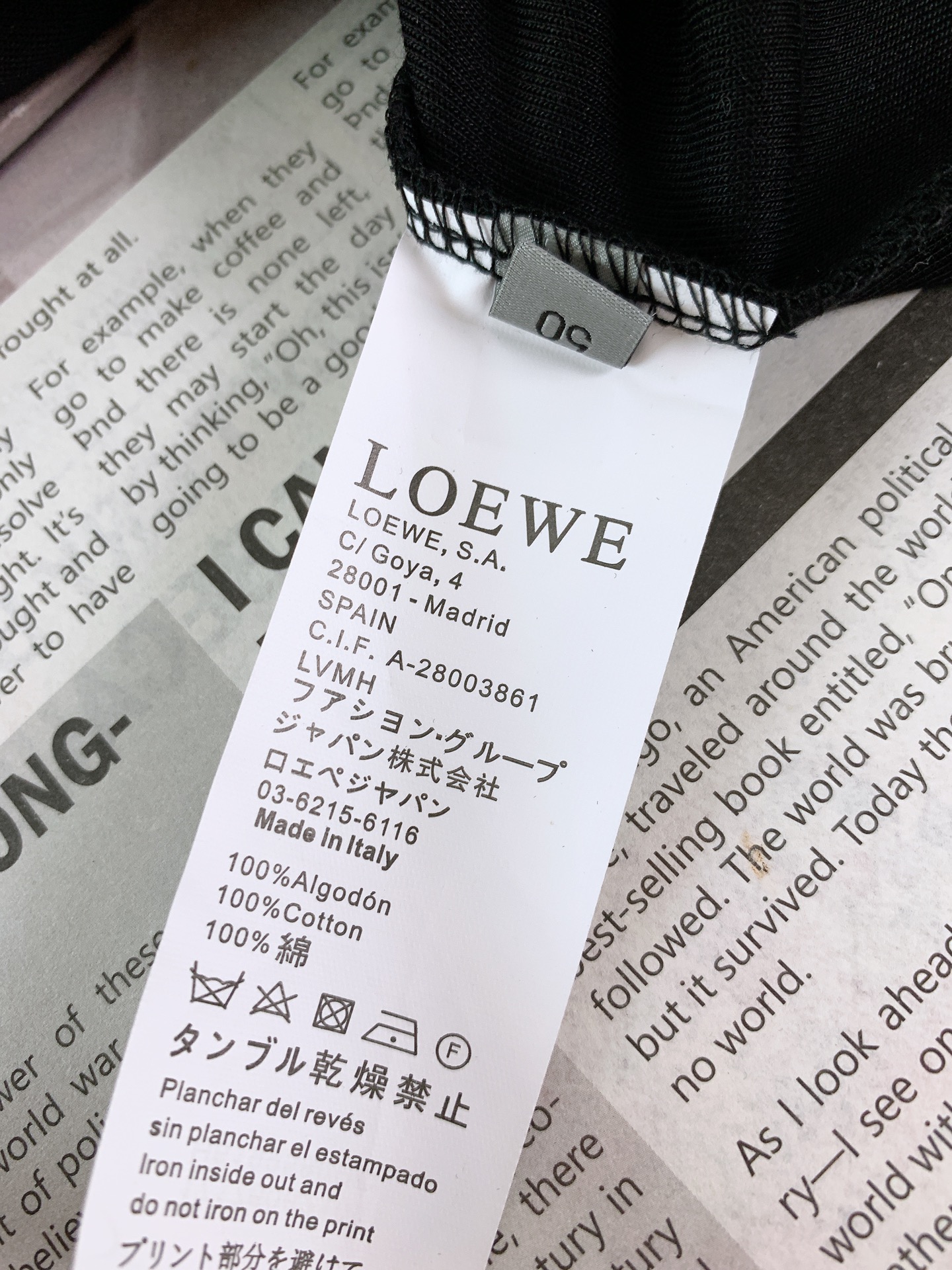 Loewe罗意威2024FW早秋新品圆领打底T恤立体感logo微廓形半袖打底T恤定制雪柔棉打造手感面糯有