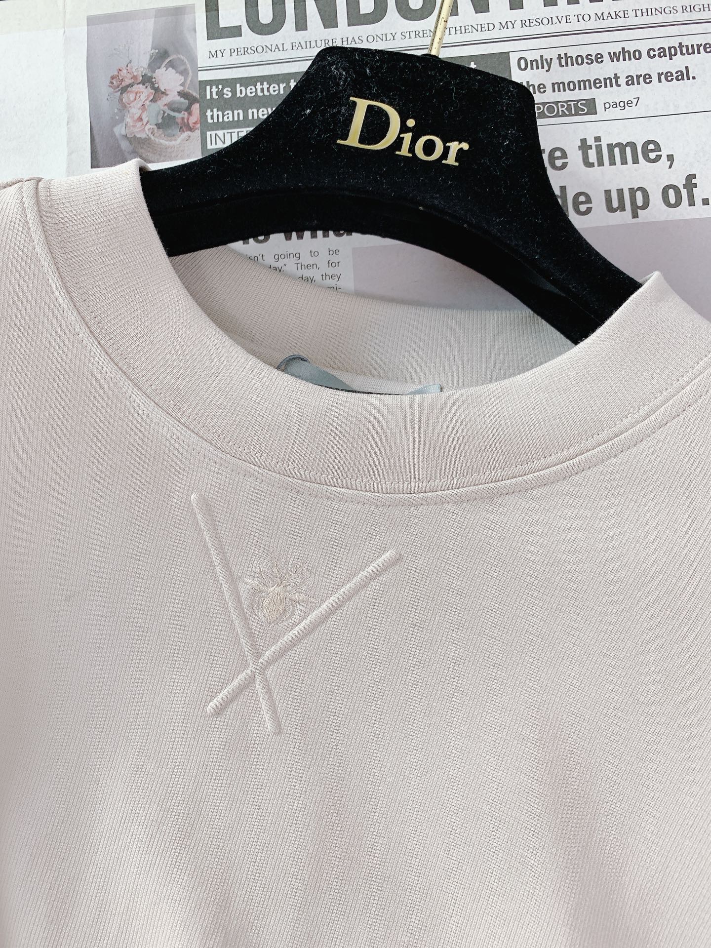 DiorHomme迪奥桀傲2024AW秋冬新品极简精粹高级长袖打底T恤品质控推荐入手客供进口埃及长绒棉,