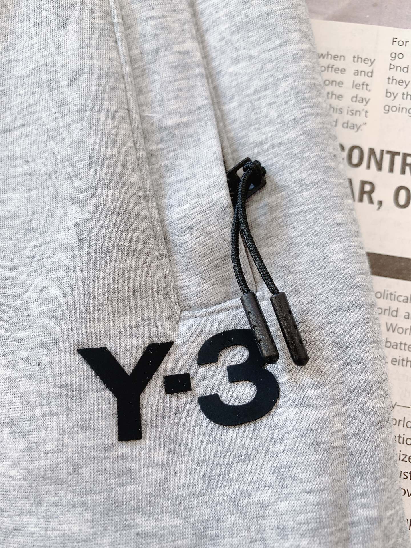 Y-3山本耀司2024FW秋冬新品黑武士系列加绒工装休闲裤山本大师主导的高奢运动的独立线融入了解构设计的