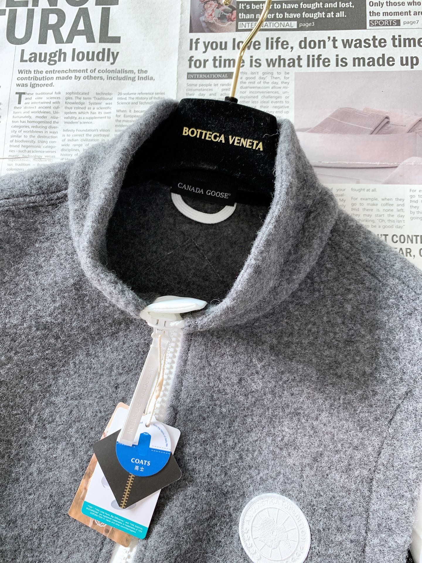 
Canada Goose 加拿大鹅 男款强缩针织毛圈羊毛混纺莱赛尔纤维内里拉毛抓绒小立领马甲

关于款