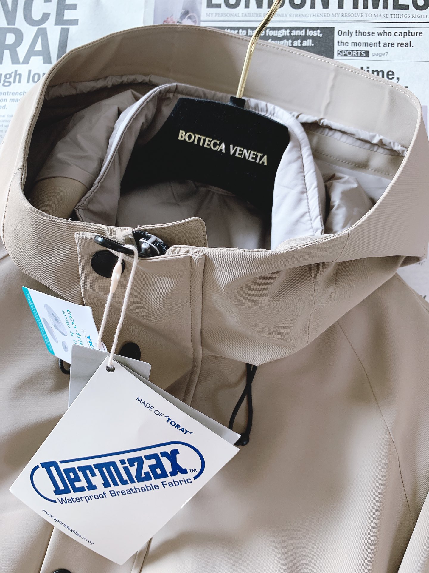 LoroPiana L.P 男款科技三防面料压胶工艺立裁解构连帽滑雪三合一外套关于款式及设计：lP🆕出品