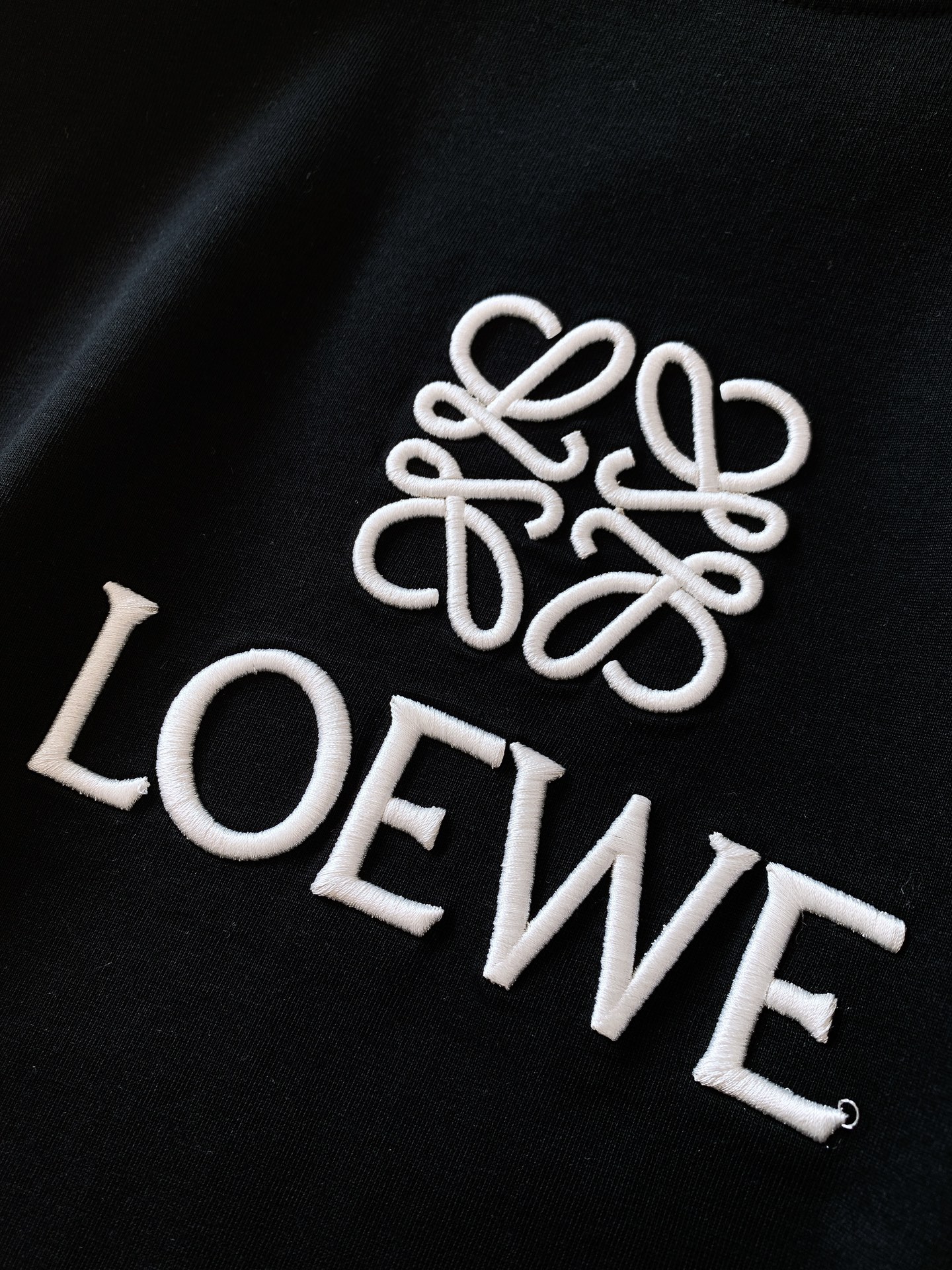 
Loewe 罗意威 2025SS春夏新品 
休闲刺绣短袖，重磅级尤物单品，官网在售系列。奢侈一线大牌的