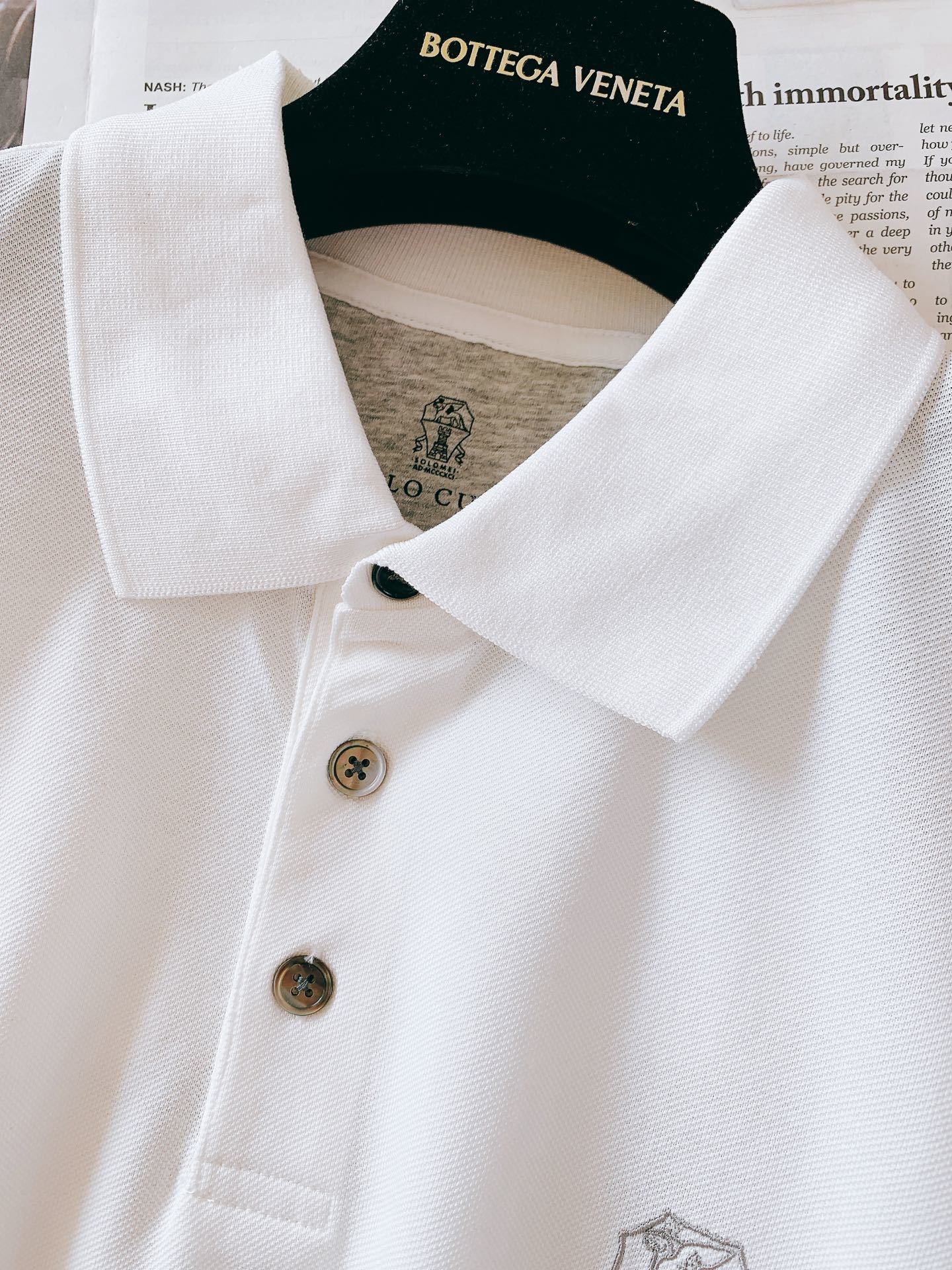 Brunello Cucinelli 布鲁奈罗.库奇内利 2025SS春夏新品
BC极简精粹高级翻领