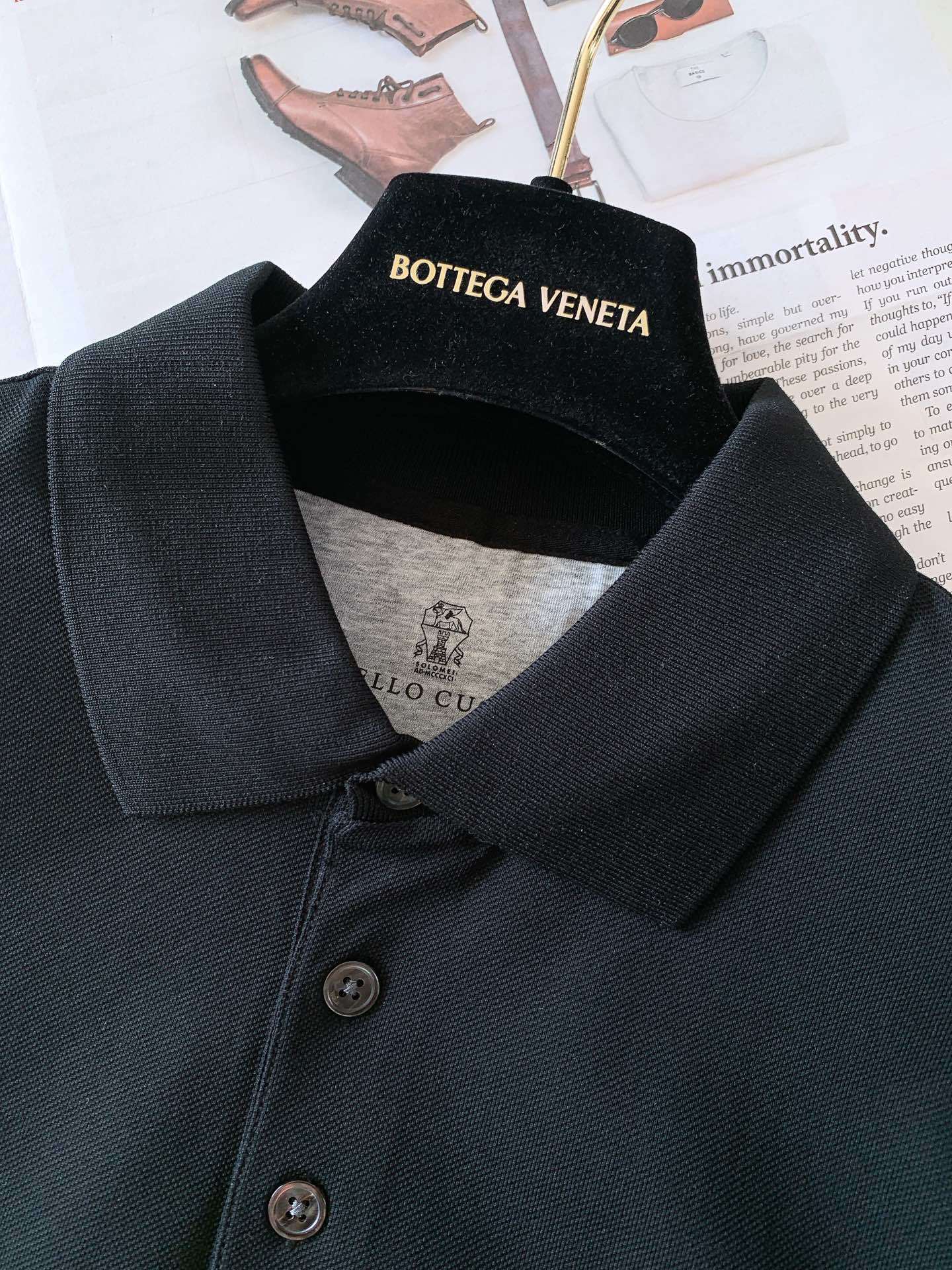 Brunello Cucinelli 布鲁奈罗.库奇内利 2025SS春夏新品
BC极简精粹高级翻领