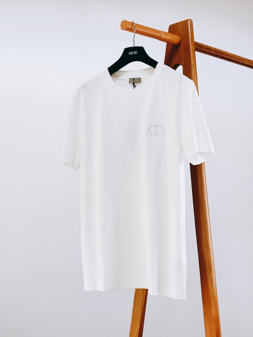 Dior Homme Classic CD Icon Embroidered T-Shirt, High-Quality Cotton
