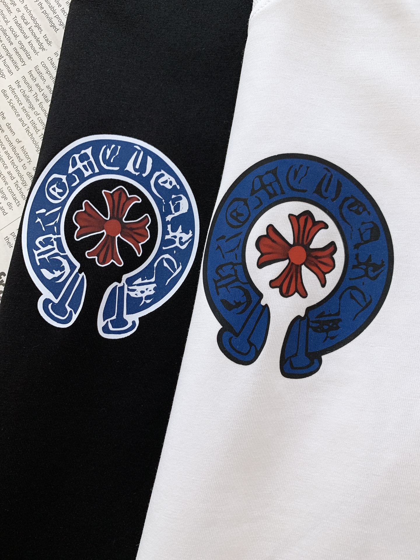 Chrome Hearts 2025SS Casual Printed T-Shirt Classic Horseshoe Logo 10 i1750762660 2408 0