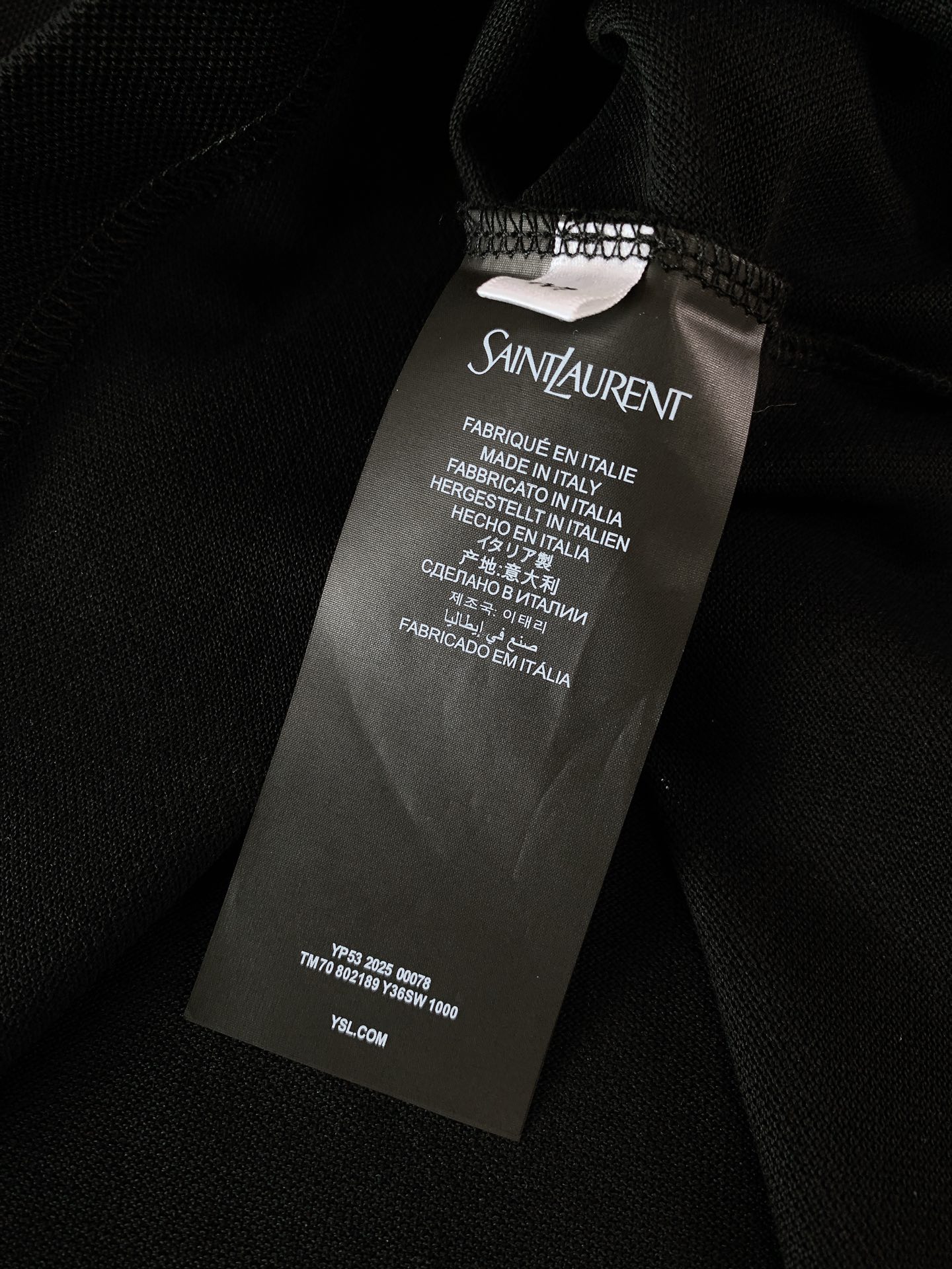 Yves Saint Laurent Men's Embroidered Polo Shirt - Rive Gauche Collection 9 i1750763384 9694 4