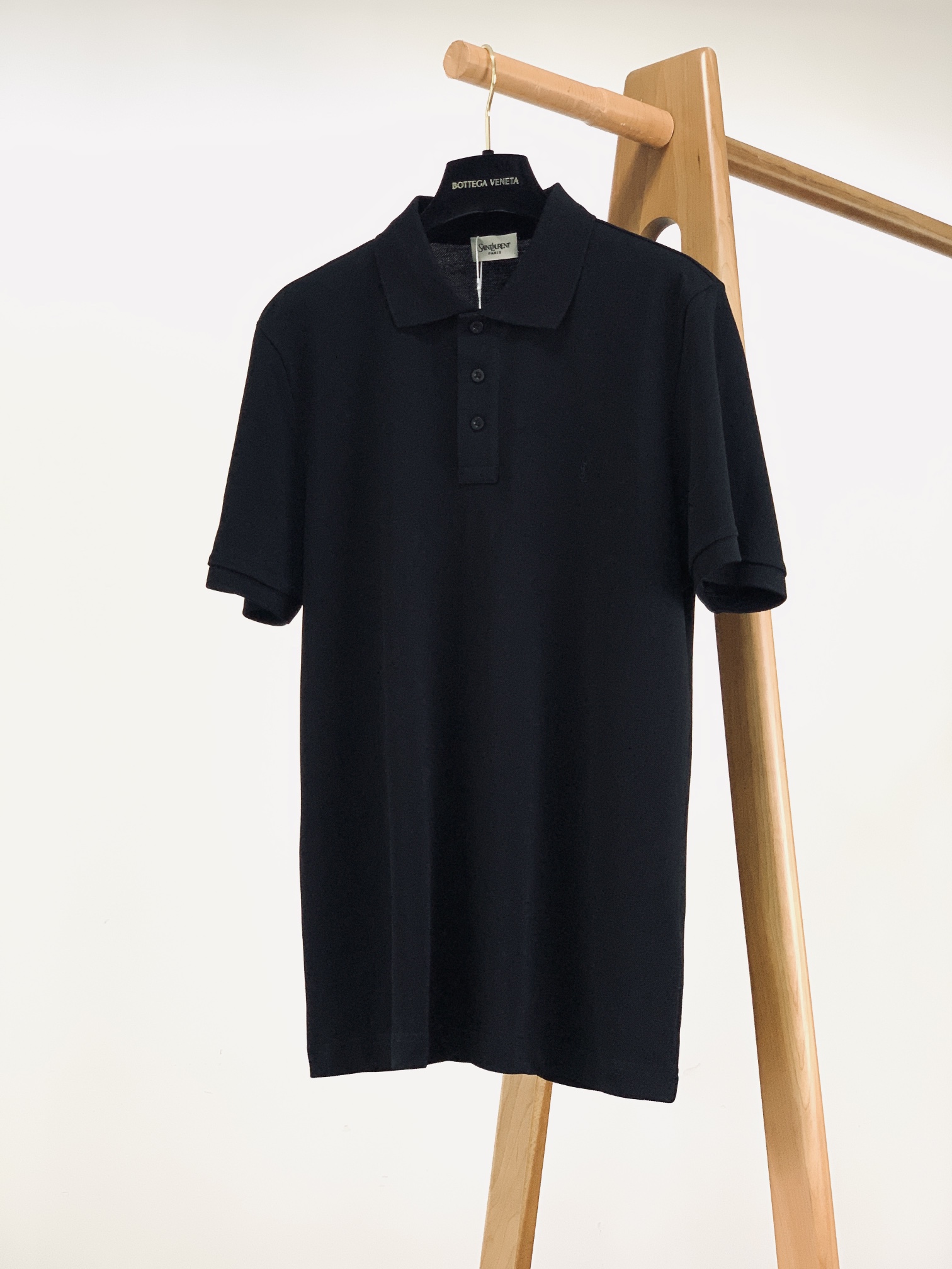 Yves Saint Laurent Men's Embroidered Polo Shirt - Rive Gauche Collection 2 i1750763385 6582 6