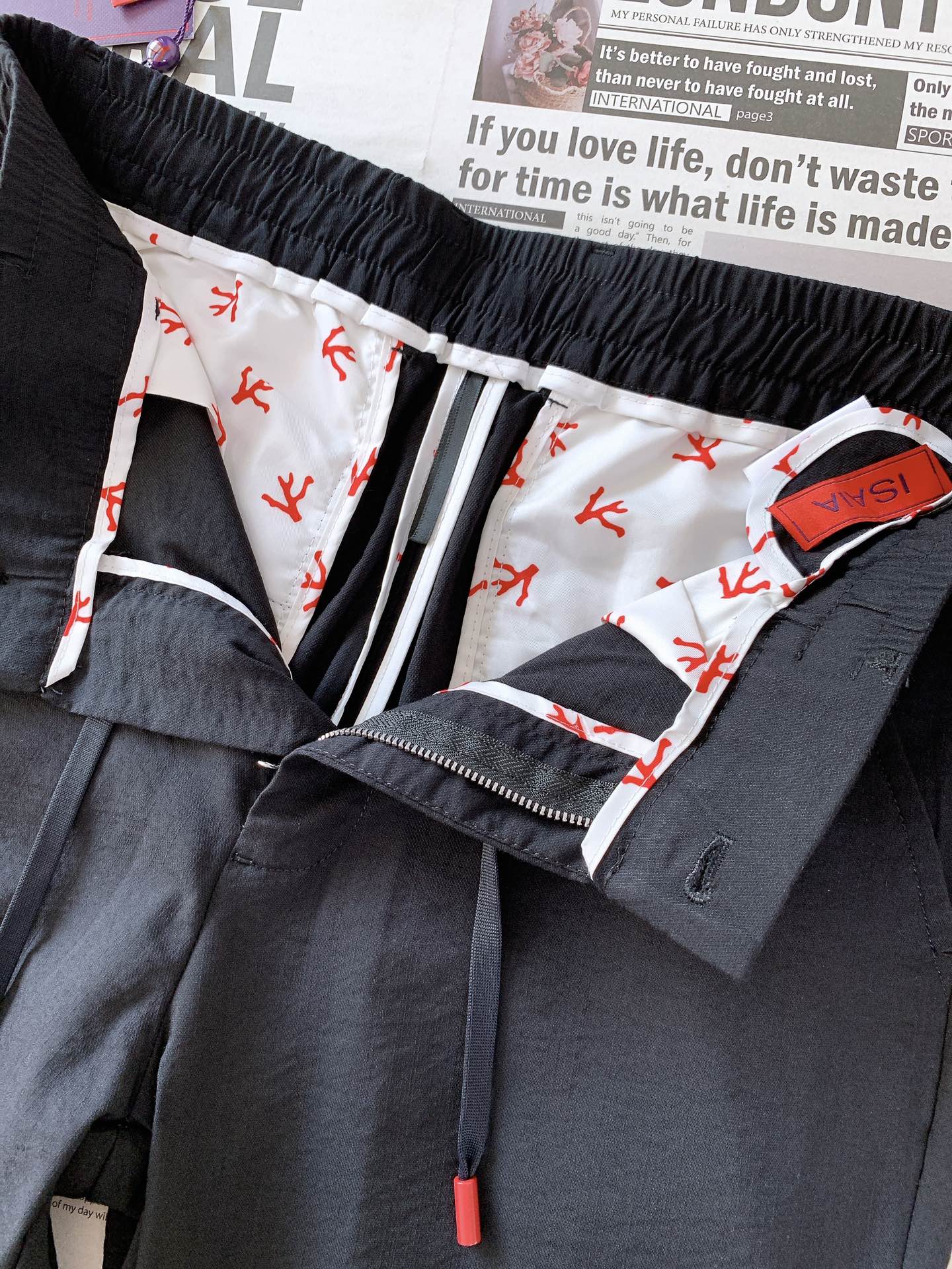 Isaia Men's 2025SS Casual Pants - Comfortable Fit, Stylish Design 9 i1750845841 3616 6