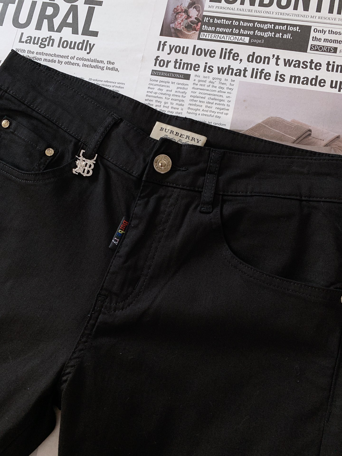 Burberry Men's Slim-Fit Jeans | Comfortable, Stylish, and High-Fashion Denim 4 i1750937168 5972 0