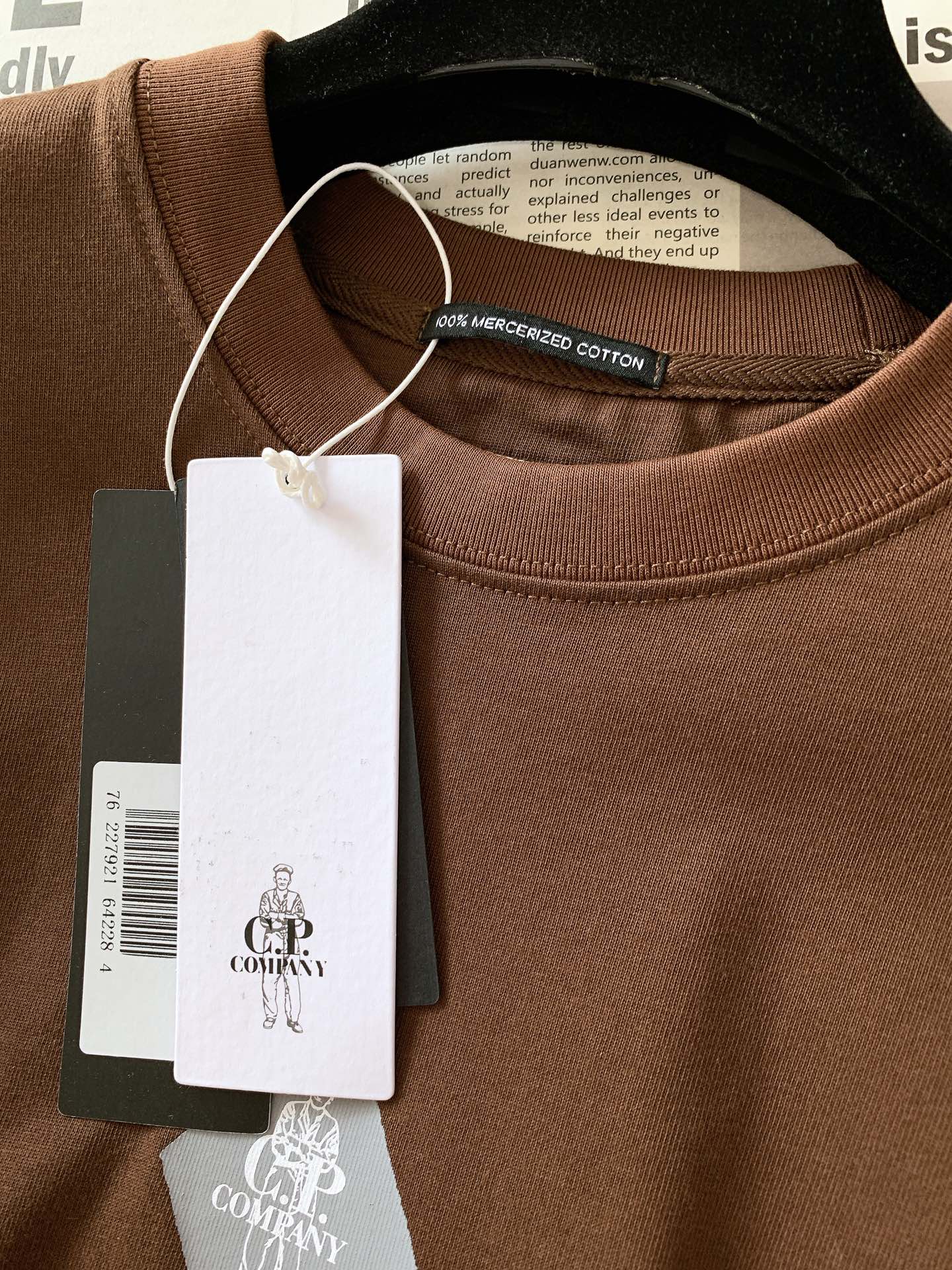Bottega Veneta Men's Brown Cotton Graphic Print Relaxed Fit Short Sleeve T-Shirt 4 i1750937348 1710 3