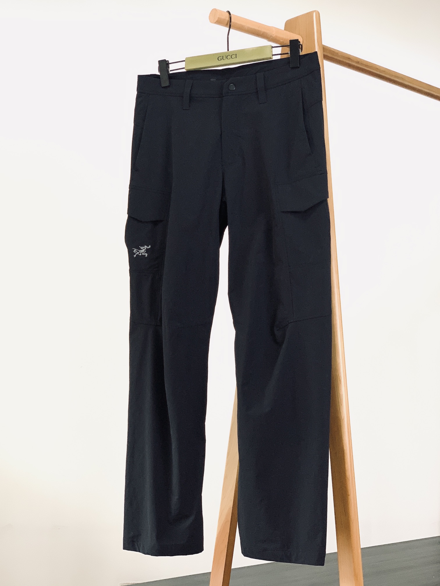 بنطلون Arcteryx Gamma Lefroy للمشي لمسافات طويلة في الهواء الطلق - أسود