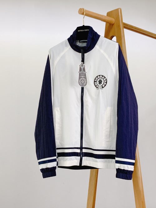 Chrome Hearts Color Block Jacket | Lightweight, Windproof, Breathable