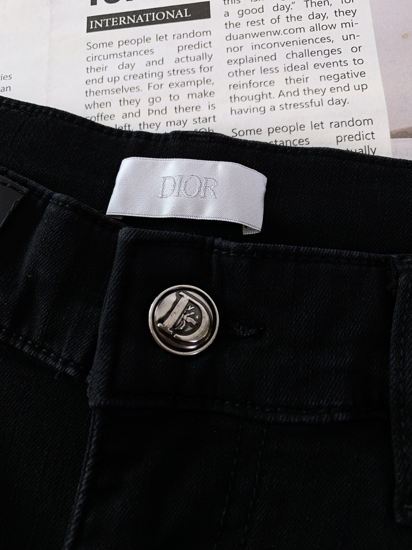Dior Homme 2025SS Slim-Fit Denim Jeans - Hand-Finished, Comfort Stretch 7 i1751024824 4078 0