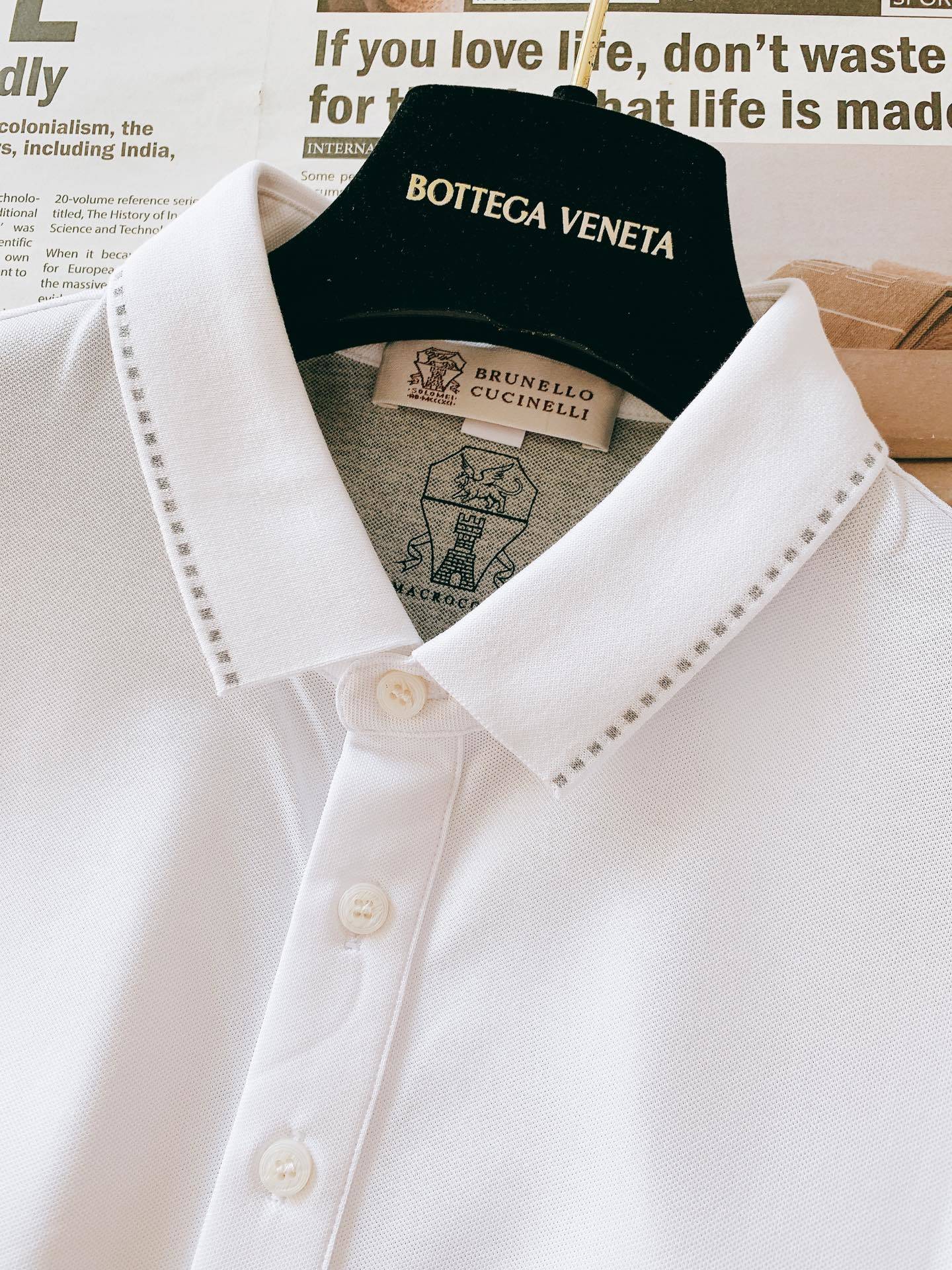 Brunello Cucinelli 布鲁奈罗.库奇内利 2025SS春夏新品
BC 刺绣短袖POL