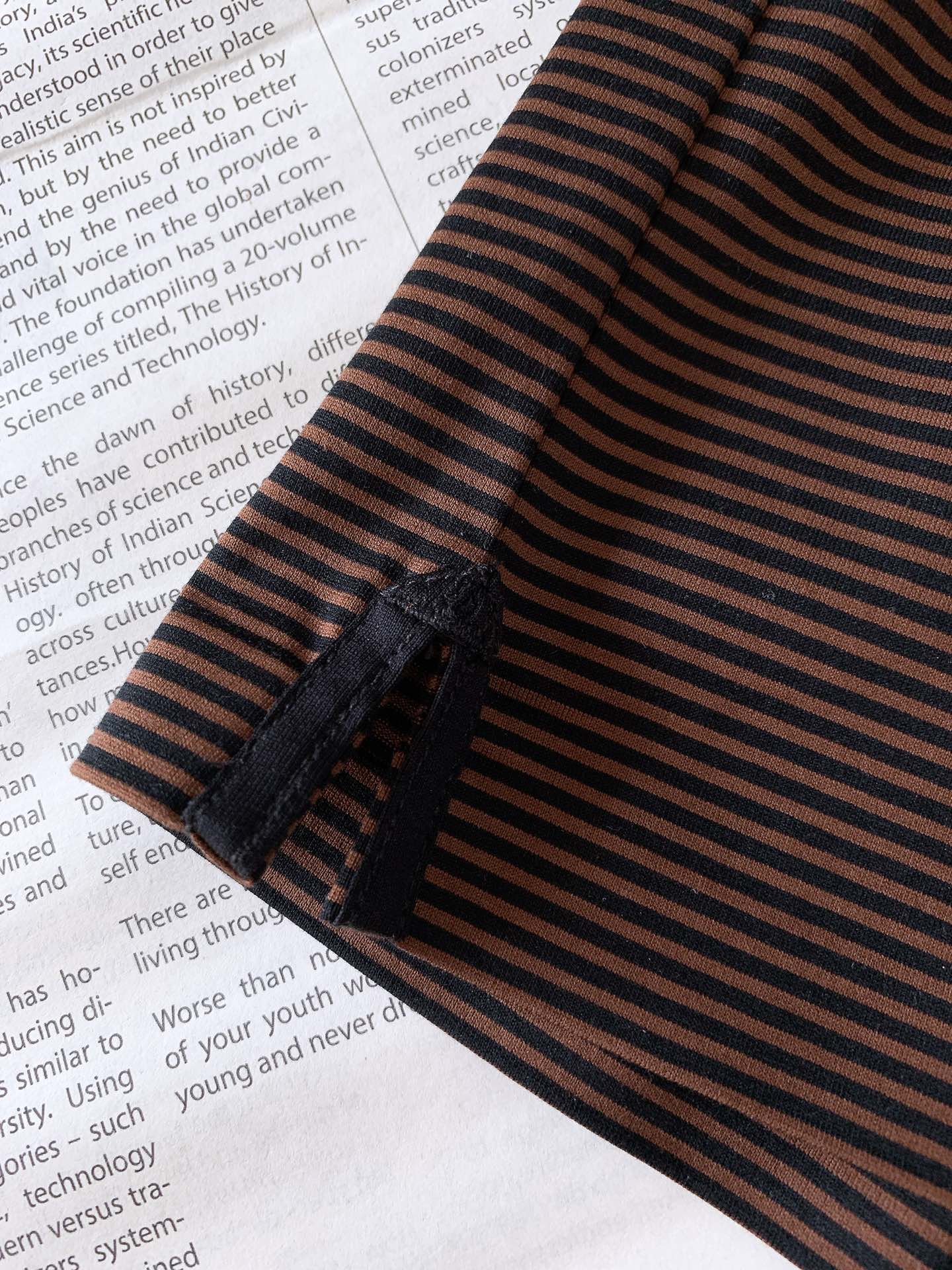 
Ermenegildo Zegna 杰尼亚 2025SS春夏新品
复古条纹短袖T恤，贸易公司渠道稀出，
