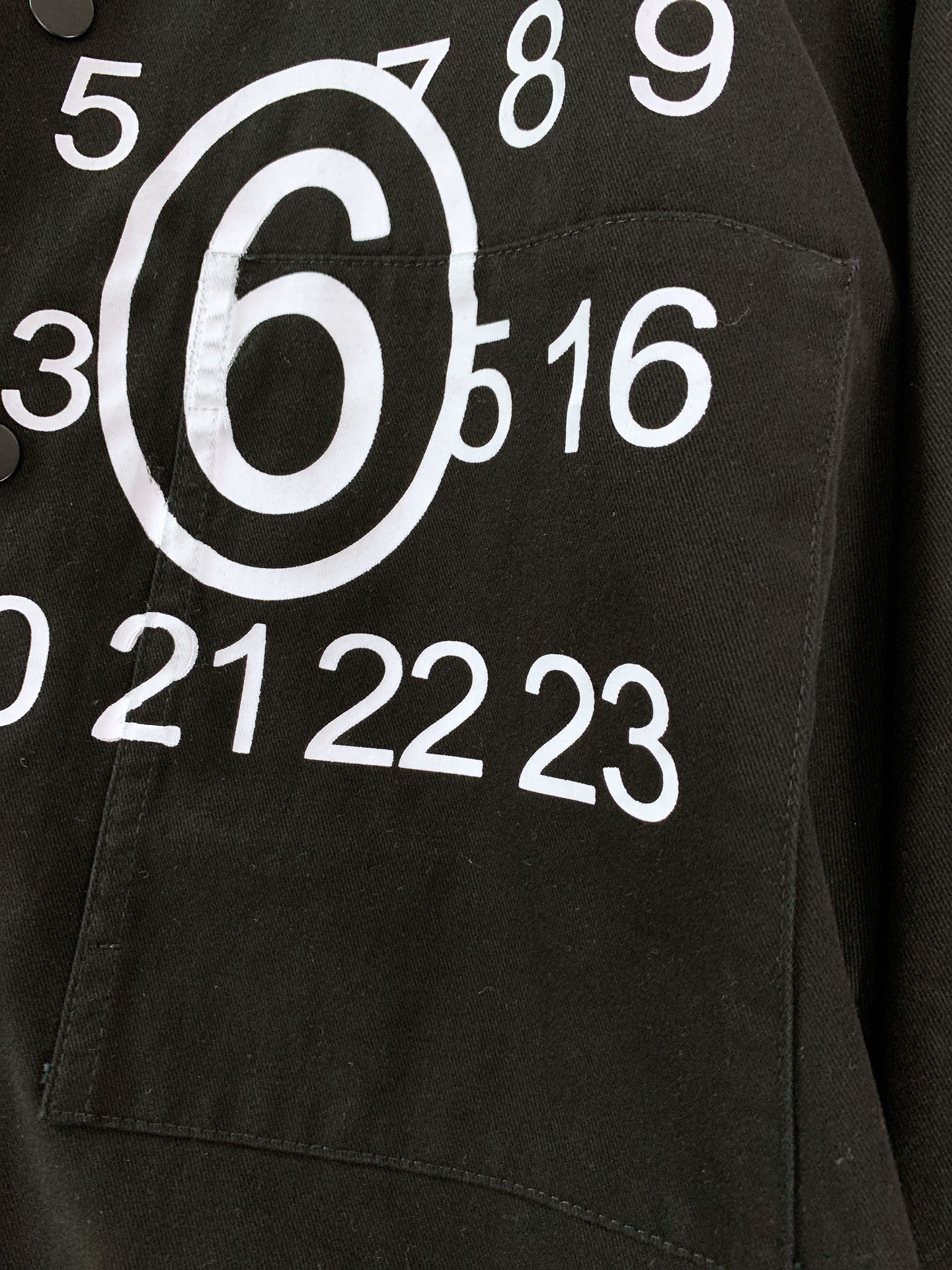 
Maison Margiela MM6 马丁马吉拉 2025FW早秋新品 
休闲衬衫外套。正面布满的数