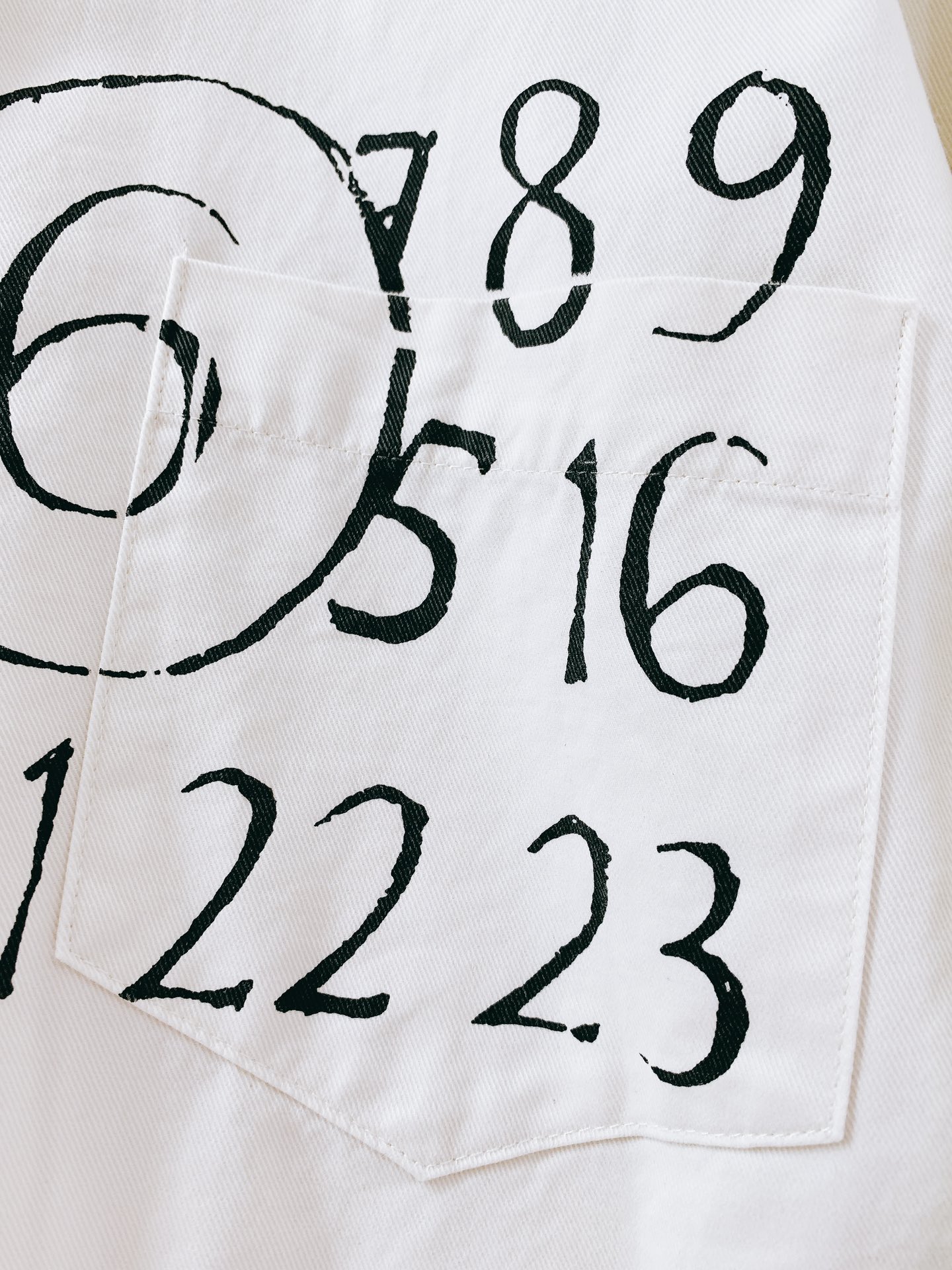 
Maison Margiela MM6 马丁马吉拉 2025FW早秋新品 
字母印花衬衫👔数字魅力与极