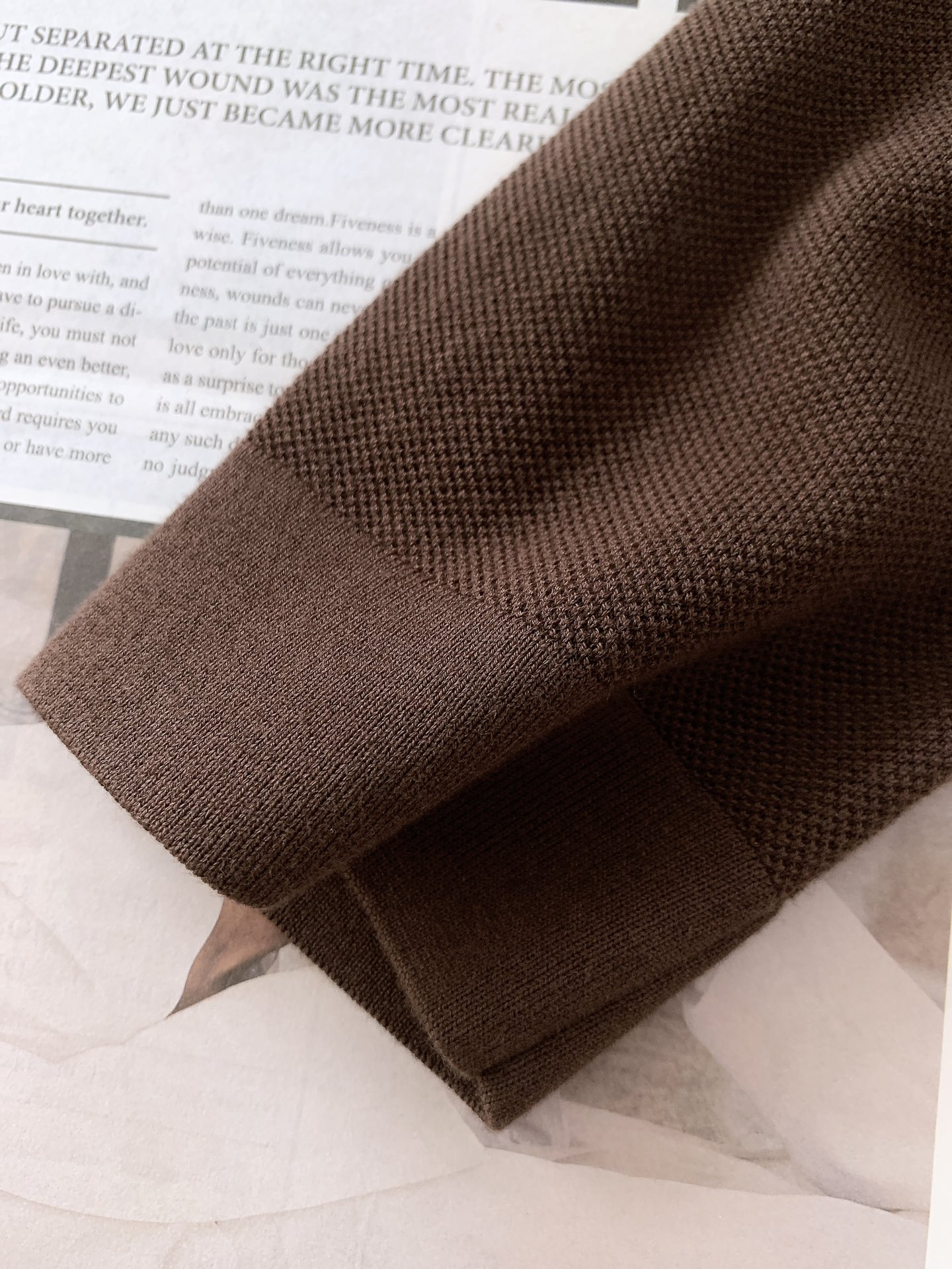 
Ermenegildo Zegna杰尼亚 2025FW早秋新品 
男款丝麻混纺Stoll机织造华夫格肌