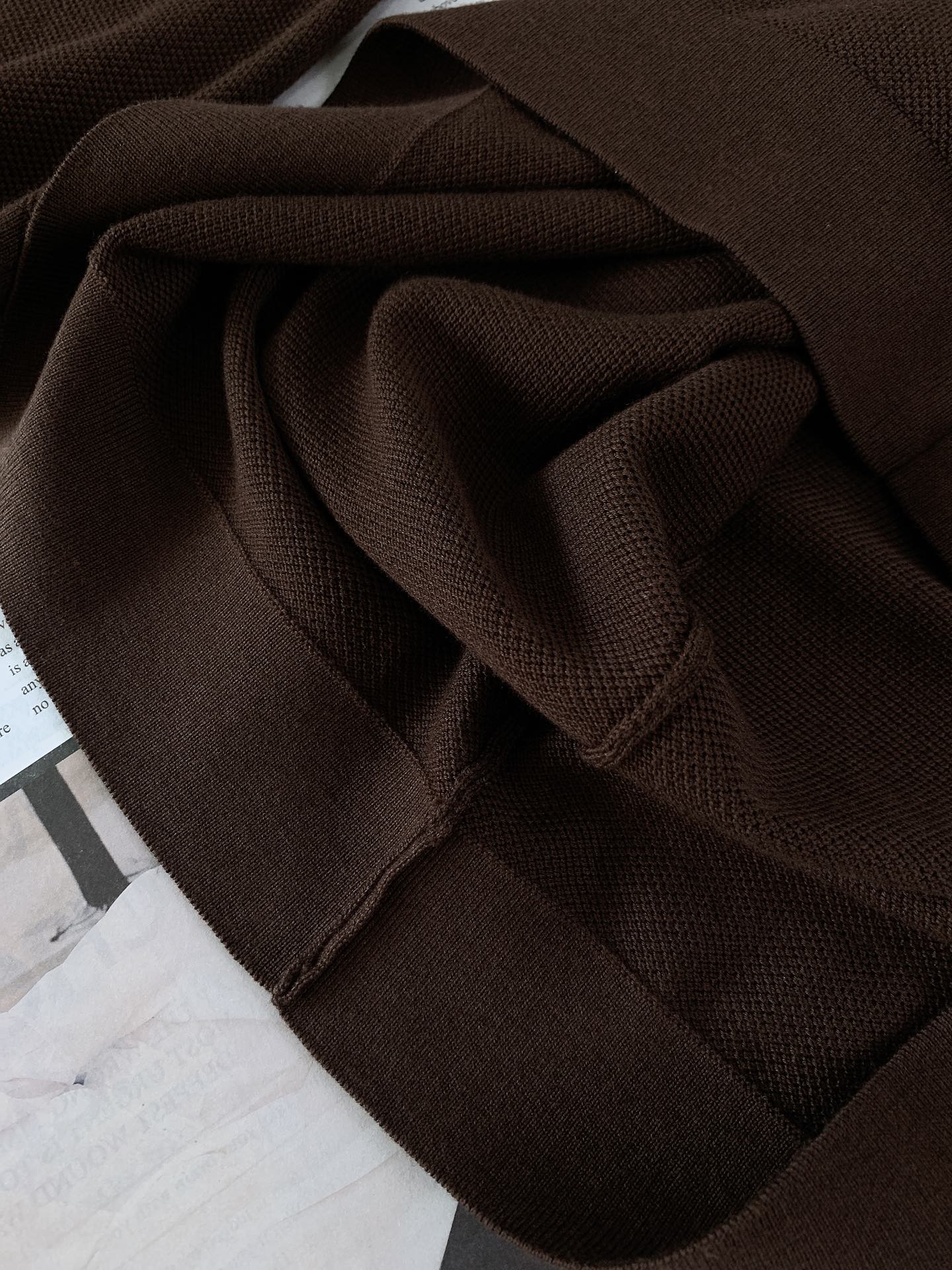 
Ermenegildo Zegna杰尼亚 2025FW早秋新品 
男款丝麻混纺Stoll机织造华夫格肌