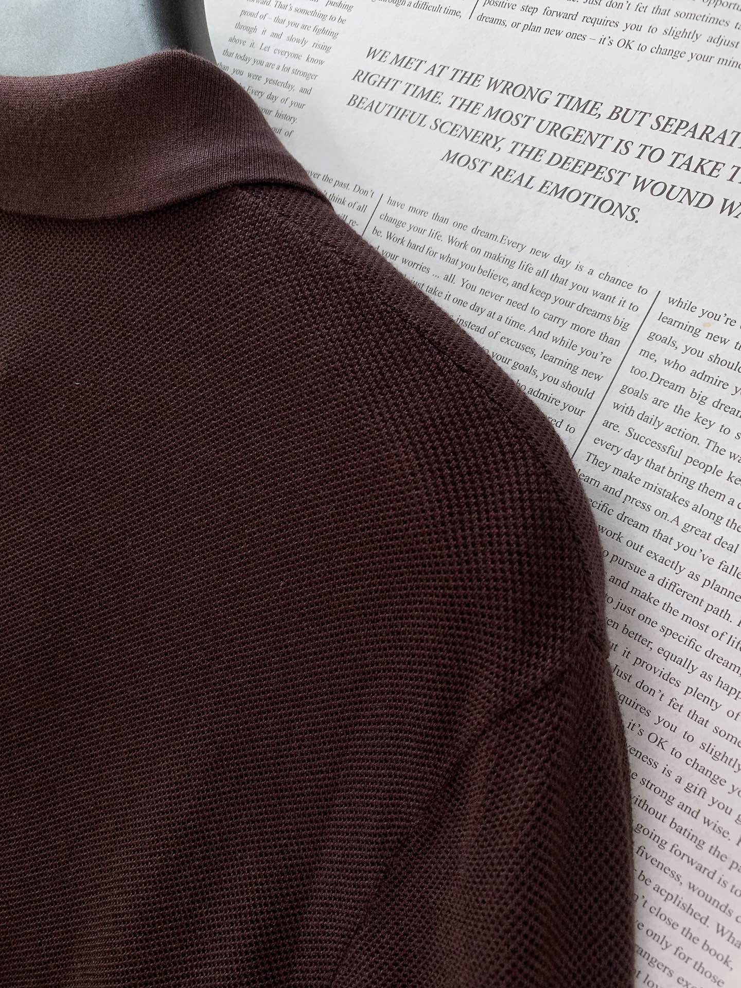 
Ermenegildo Zegna杰尼亚 2025FW早秋新品 
男款丝麻混纺Stoll机织造华夫格肌