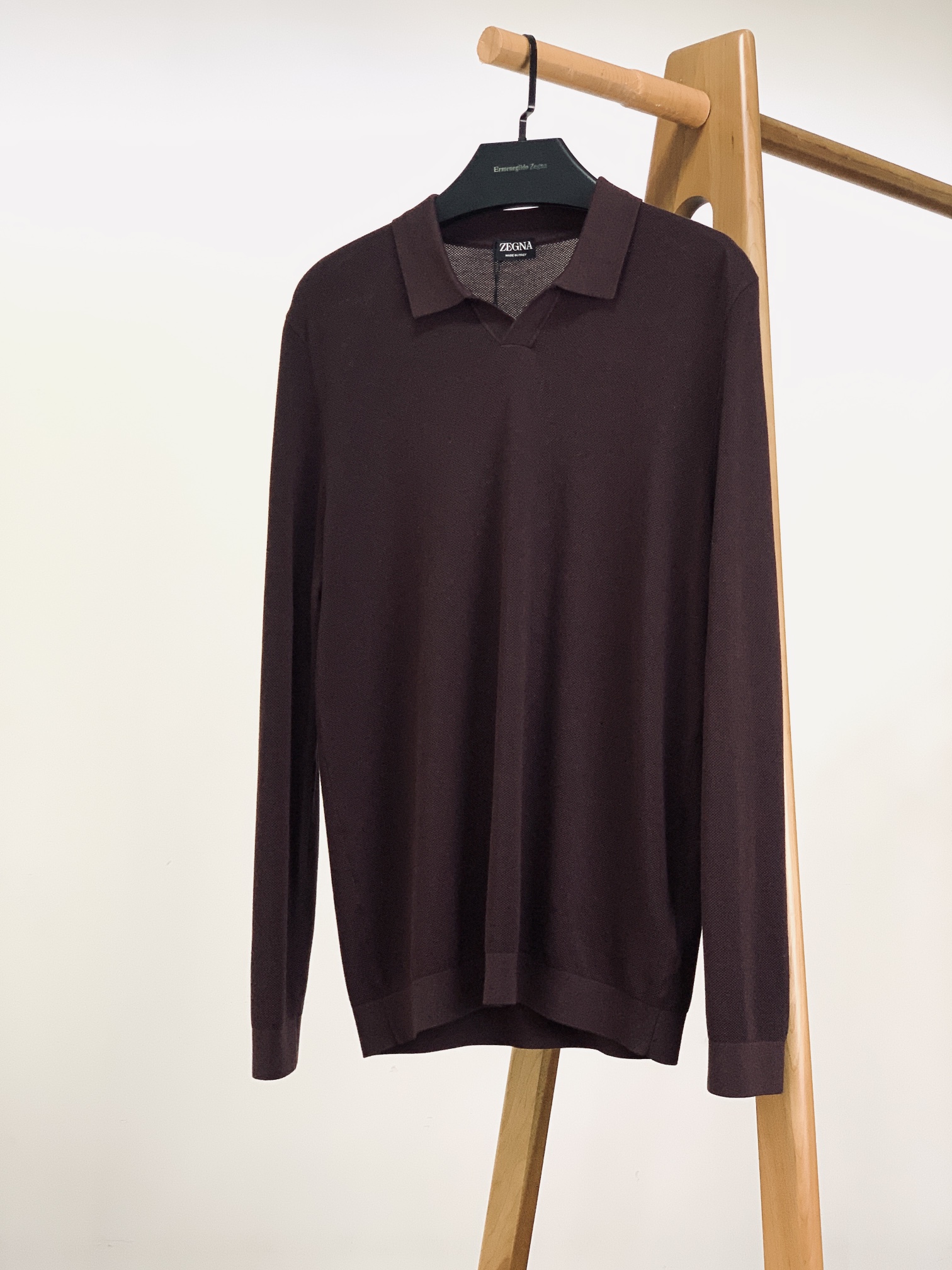 
Ermenegildo Zegna杰尼亚 2025FW早秋新品 
男款丝麻混纺Stoll机织造华夫格肌