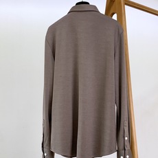 Brunello Cucinelli 布鲁奈罗.库奇内利 2025FW早秋新品 BC极简精粹高级休闲衬衫 Brunello Cucinelli 布鲁奈罗.库奇内利 2025FW早秋新品 BC极简精粹高级休闲衬衫