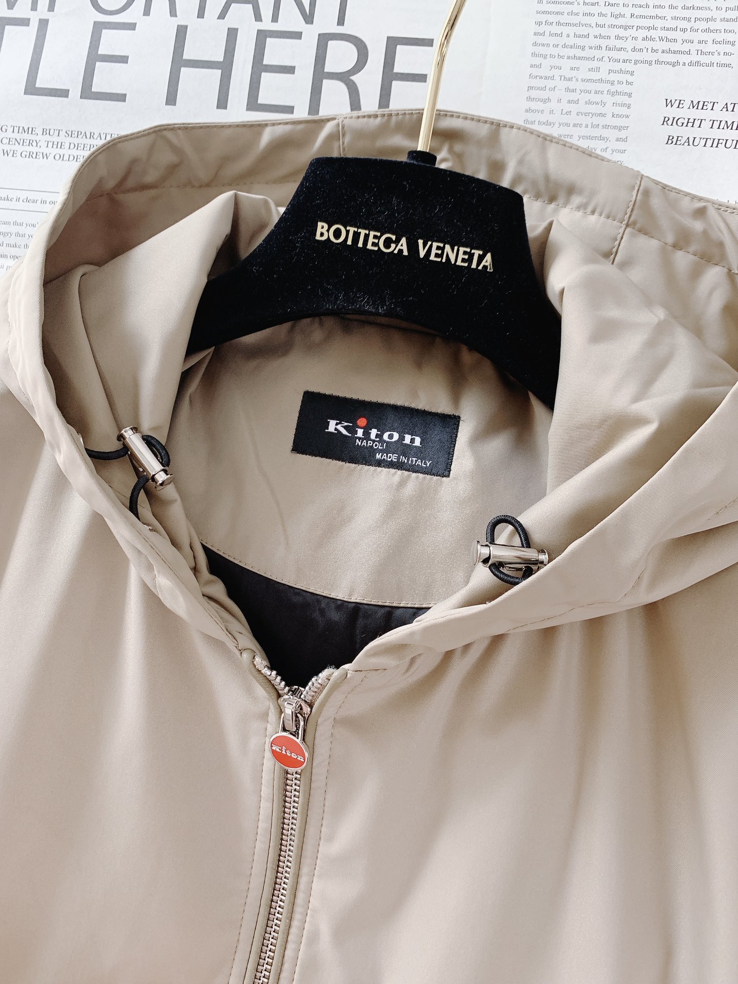 Kiton 奇顿 2025FW早秋新品 渠道的精品狠货！！！今年最好看的连帽休闲外套闭眼入！客供定制面料