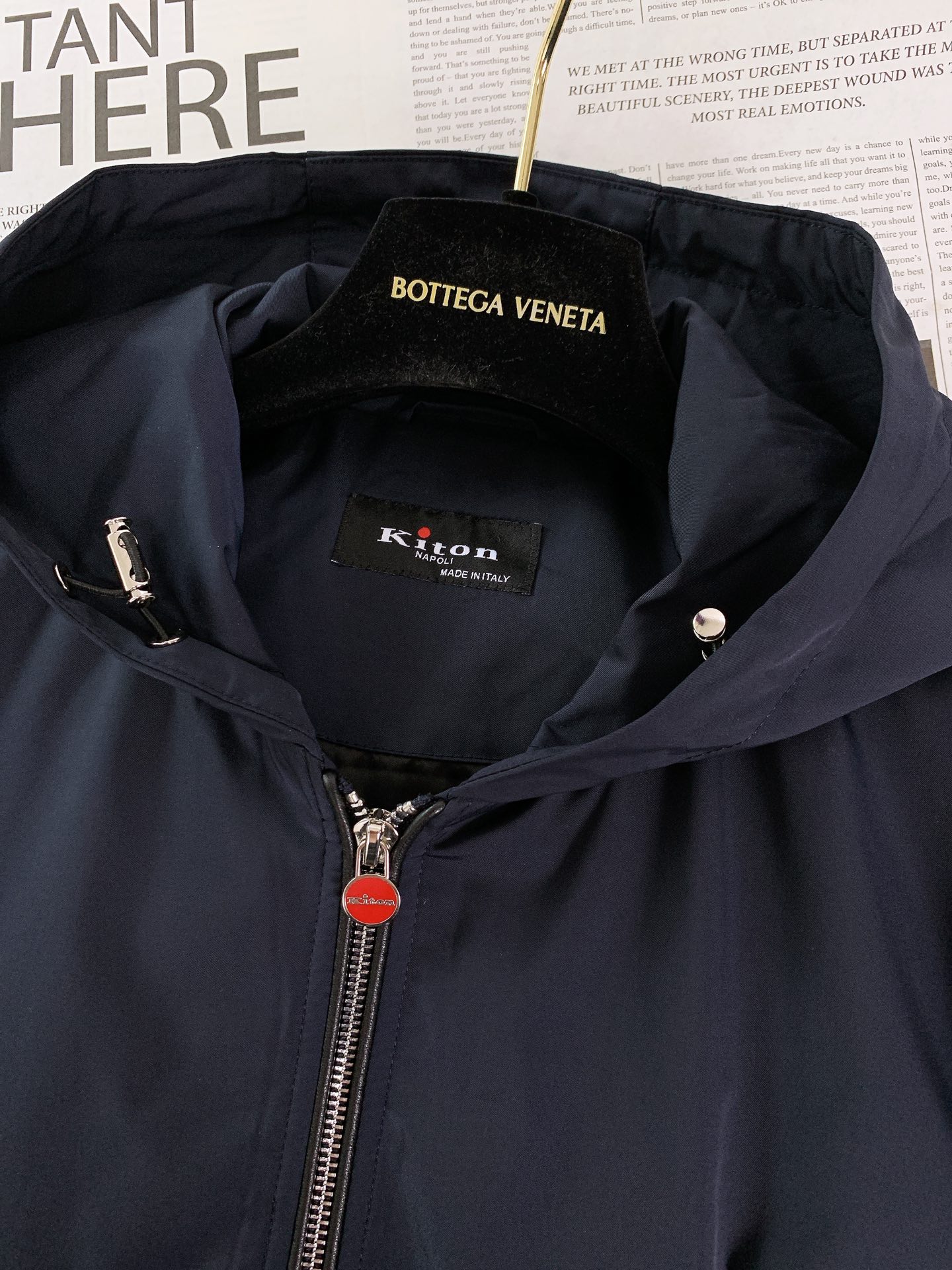 Kiton 奇顿 2025FW早秋新品 渠道的精品狠货！！！今年最好看的连帽休闲外套闭眼入！客供定制面料