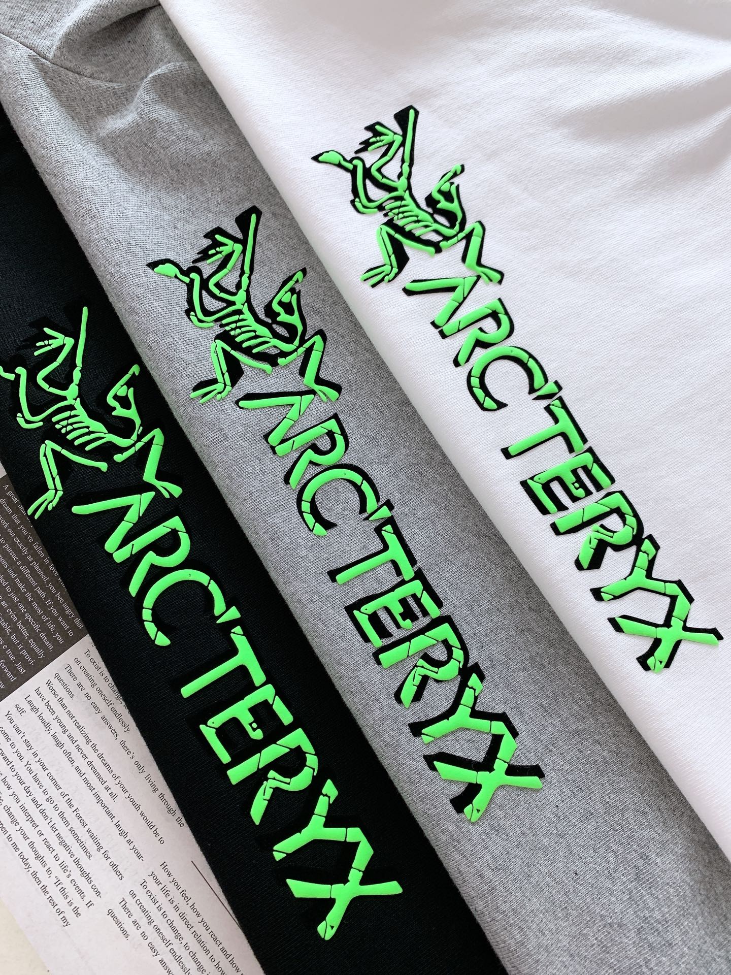 ARCTERYX 始祖鸟 质感纯色logo标识圆领长衫CAPTIVE ARC‘WORD LS M男子棉质